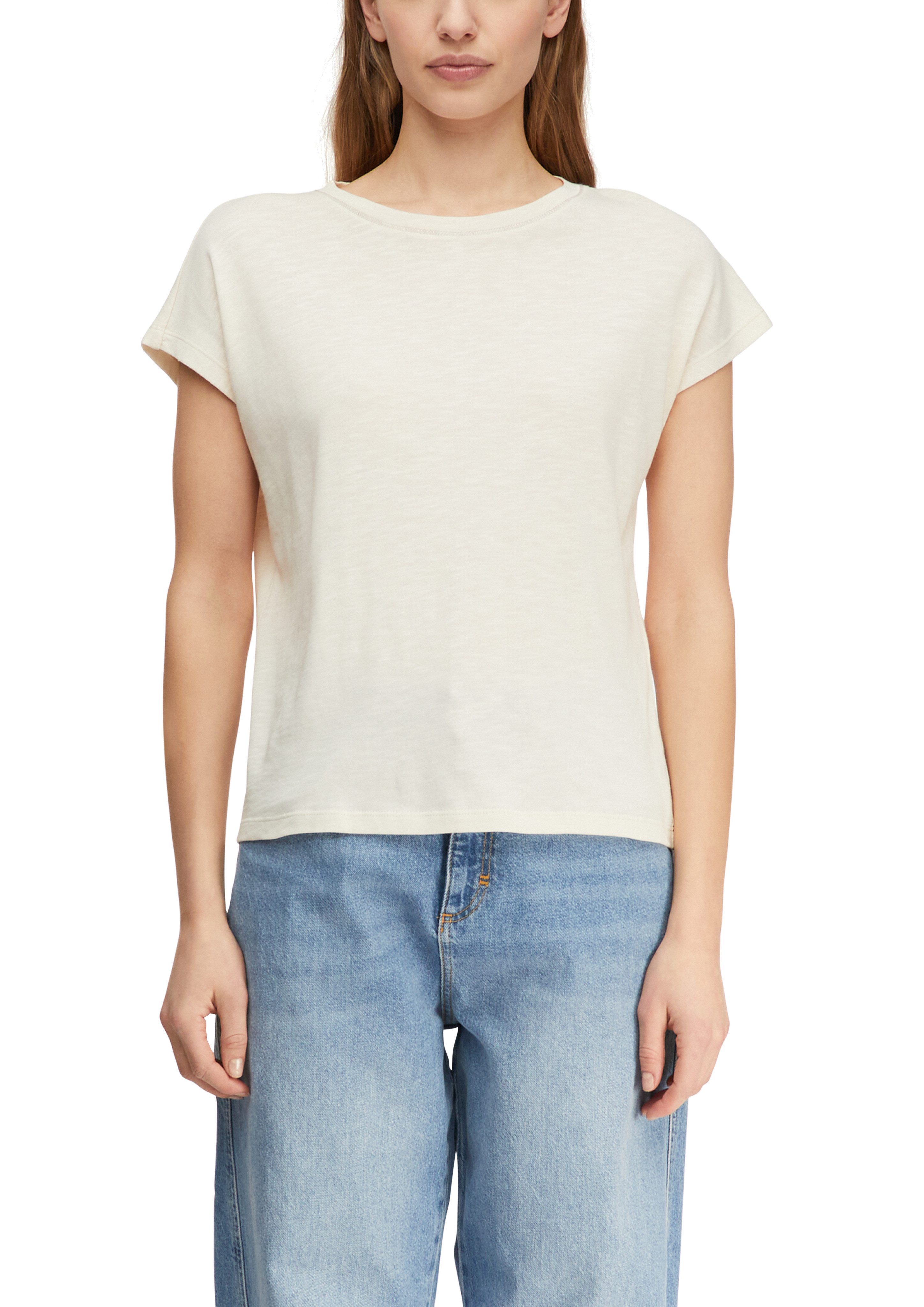 comma T-Shirt mit Cap-Sleeves