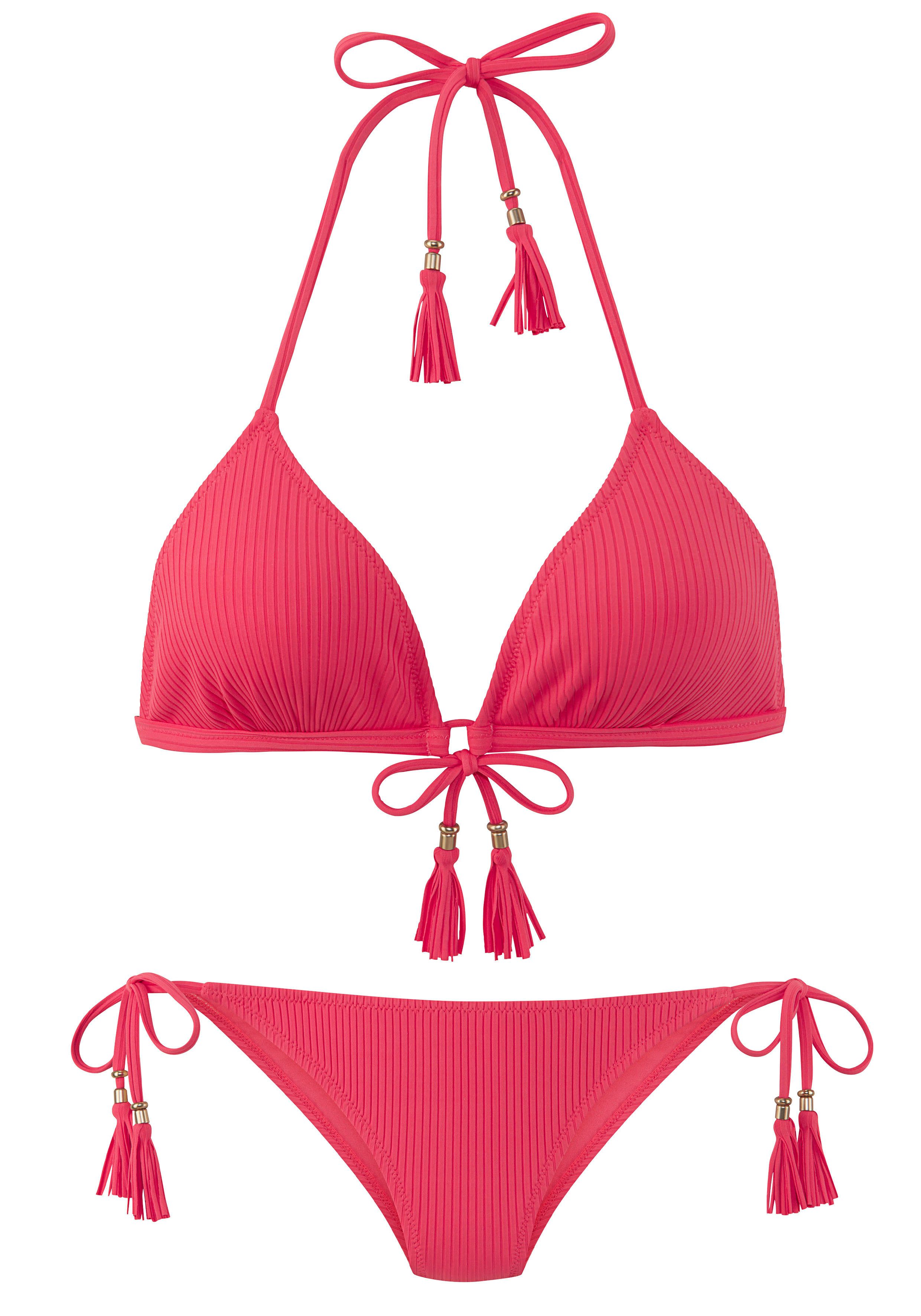 Elbsand Triangel-Bikini aus trendiger Rippware günstig online kaufen