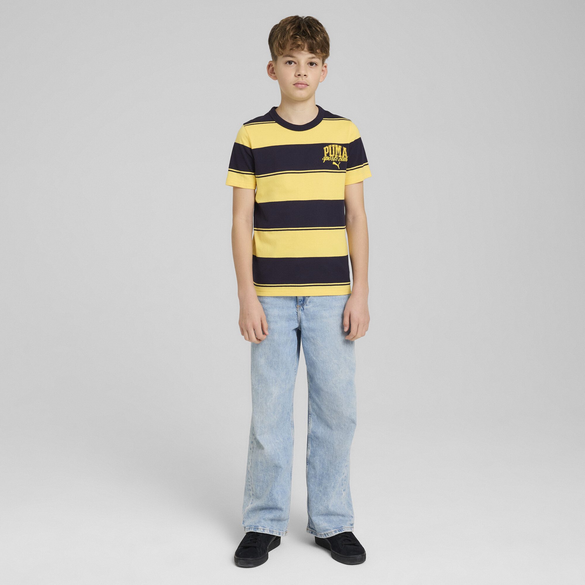 PUMA T-Shirt PUMA Class Gestreiftes T-Shirt günstig online kaufen