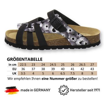 AFS-Schuhe 2122 Pantolette für Damen aus Leder mit Fussbett, Made in Germany