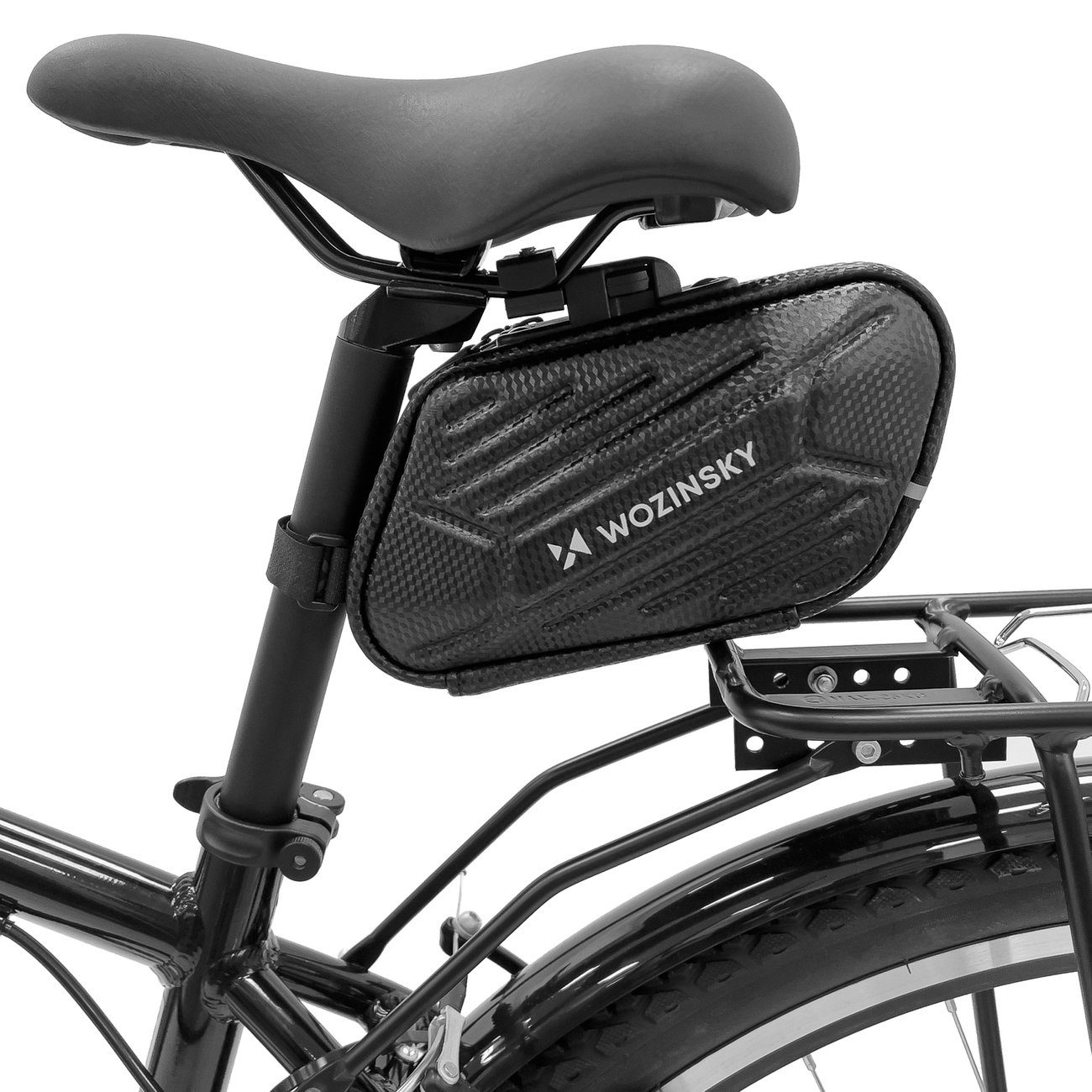 Wozinsky Fahrradtasche 1,5L Satteltasche Fahrradtasche Wasserdicht  Reisetasche Tasche für Fahrrad, Mountainbike