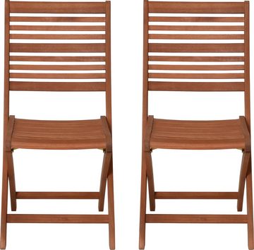 Garden Pleasure Klappstuhl SAVANNAH, 2er-Set (Set, 2 St), klappbar