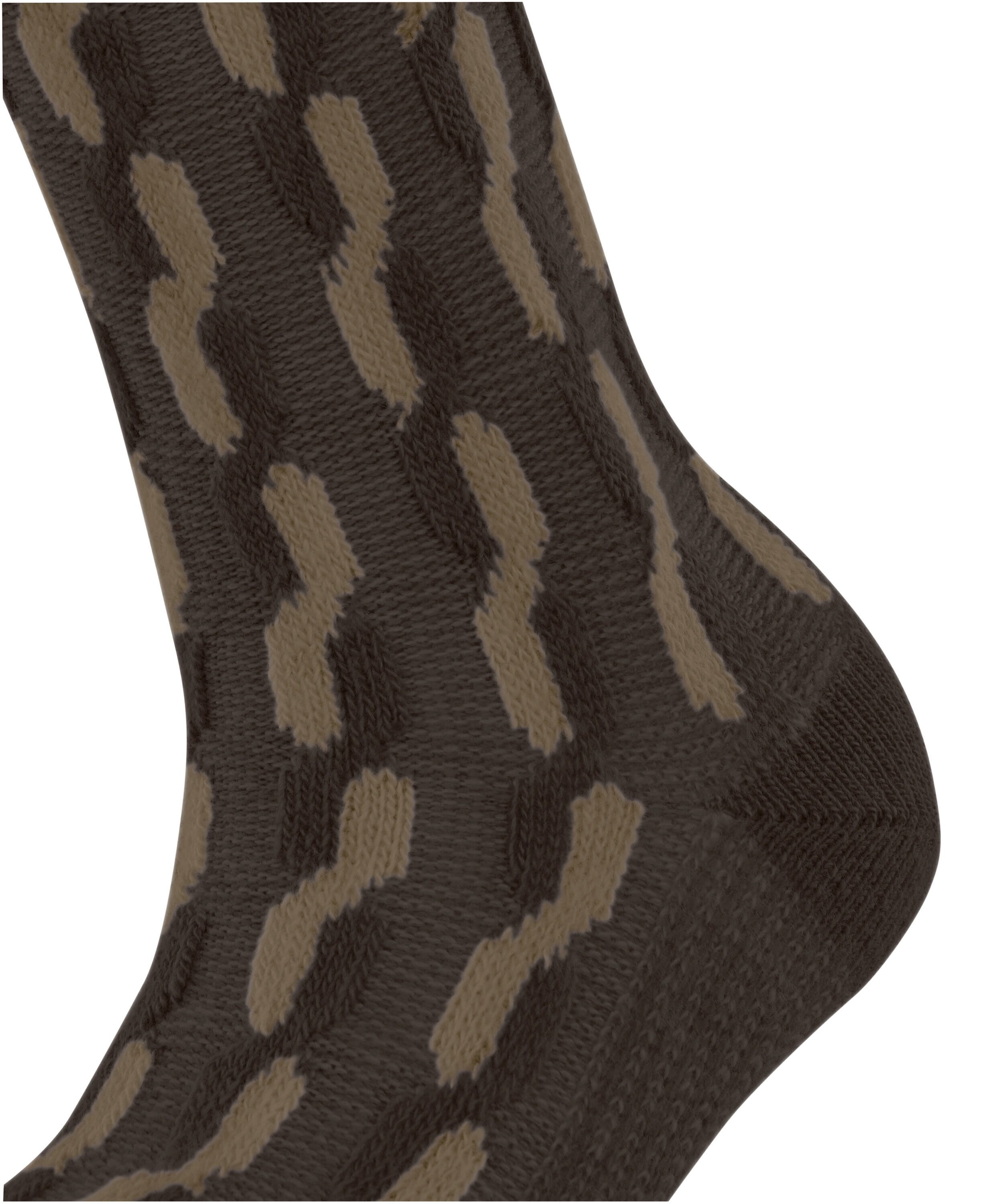 FALKE Socken Tress Lock (1-Paar) Cosy Wool mit modischem Design