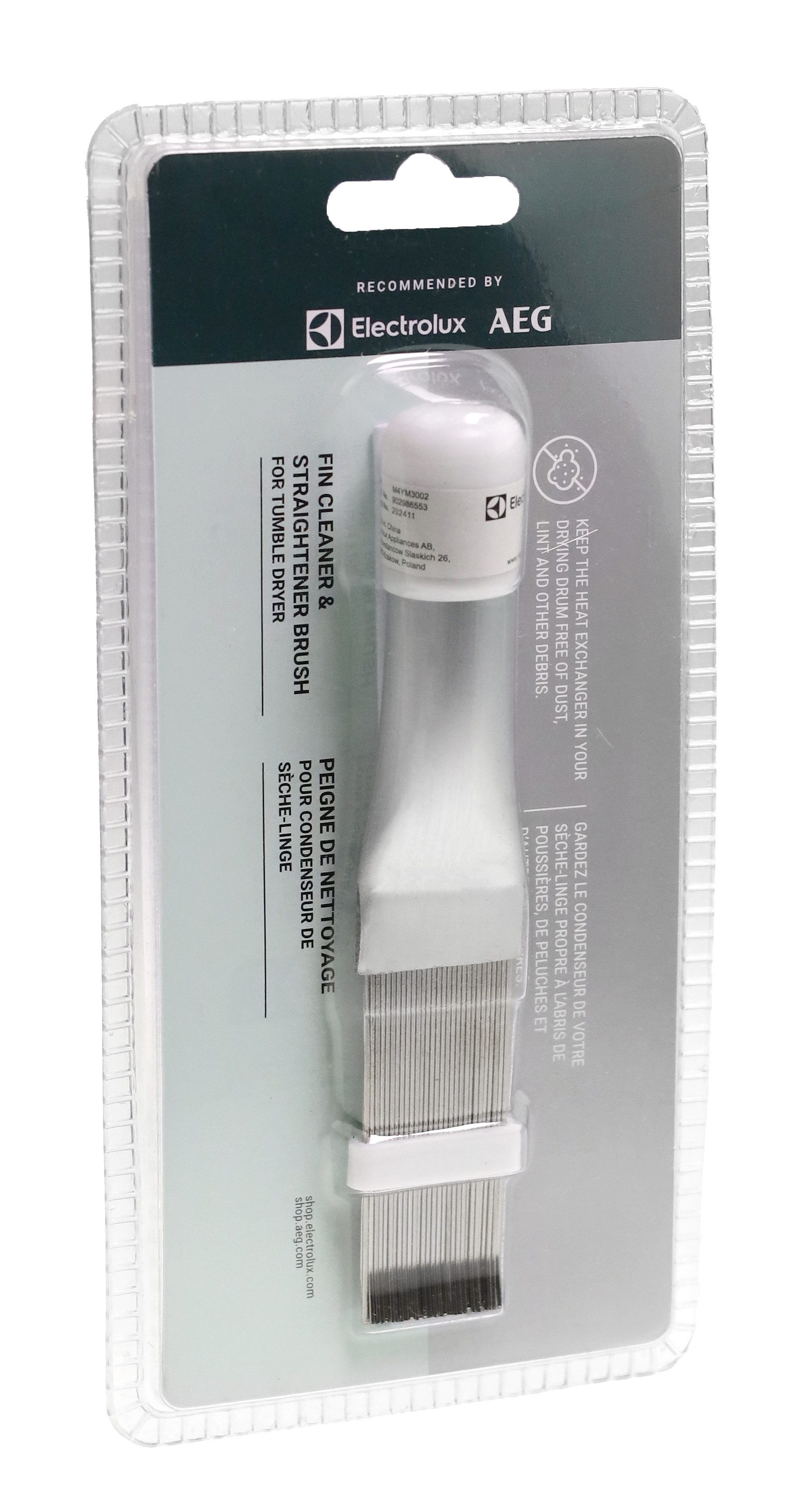 Montagezubehör AEG Electrolux 9029865533 Reinigungs- und Glättungsbürste für Trockner