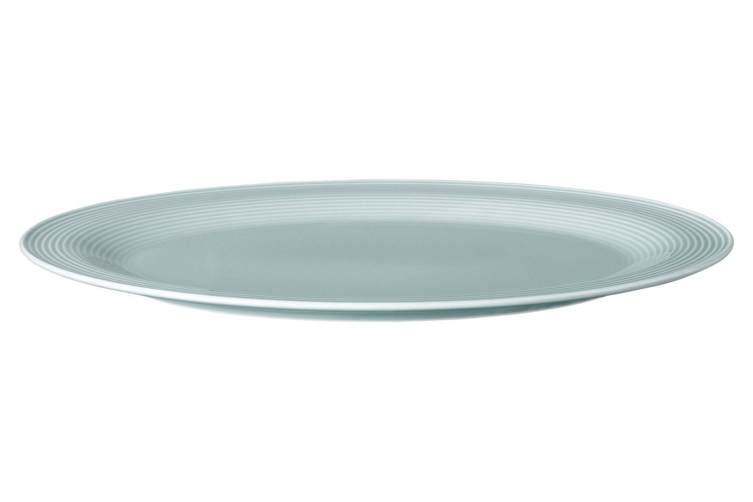 Seltmann Weiden Servierplatte Servierteller BEAT, Arktisblau, B 35 x T 28 cm, Porzellan