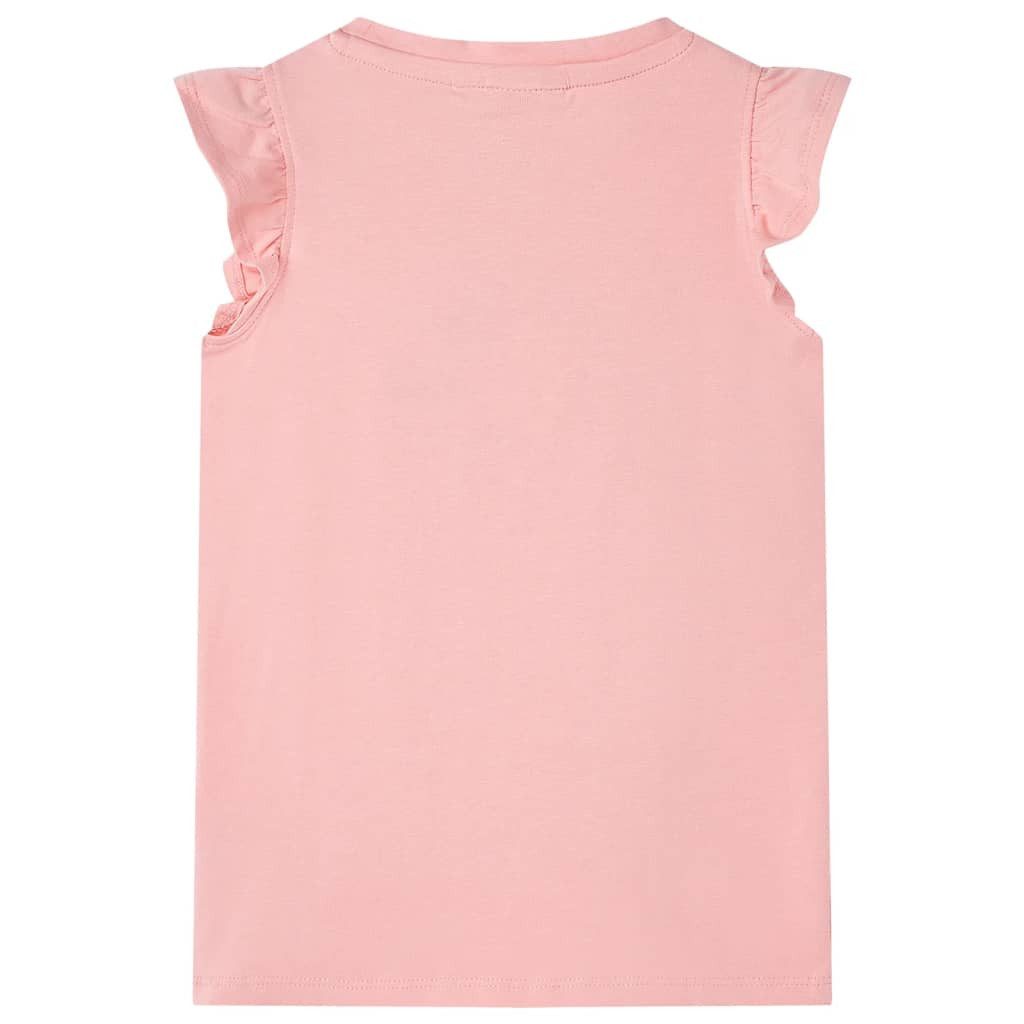 vidaXL T-Shirt Kinder-T-Shirt Rosa 128