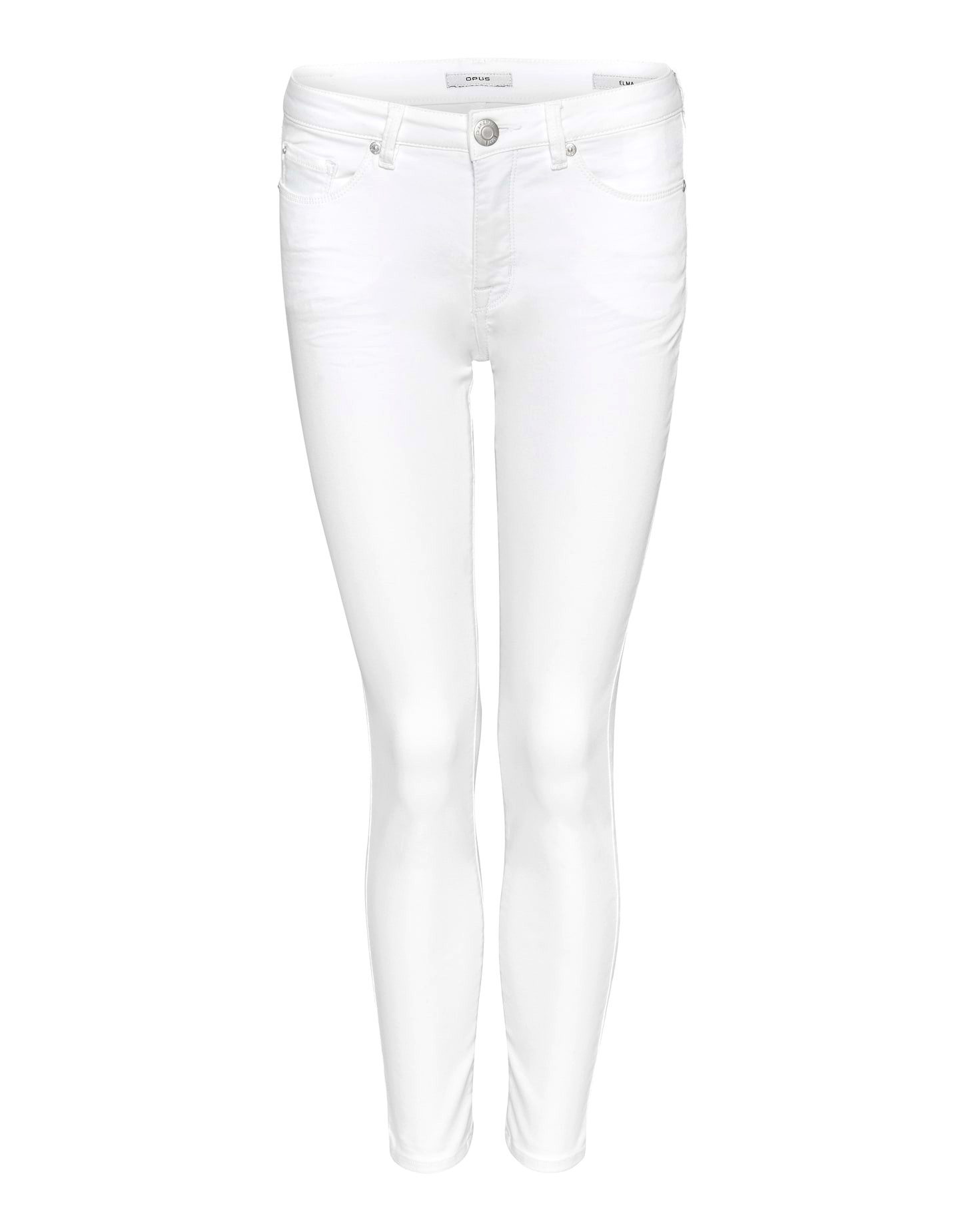 OPUS Skinny-fit-Jeans Hose Denim Elma clear