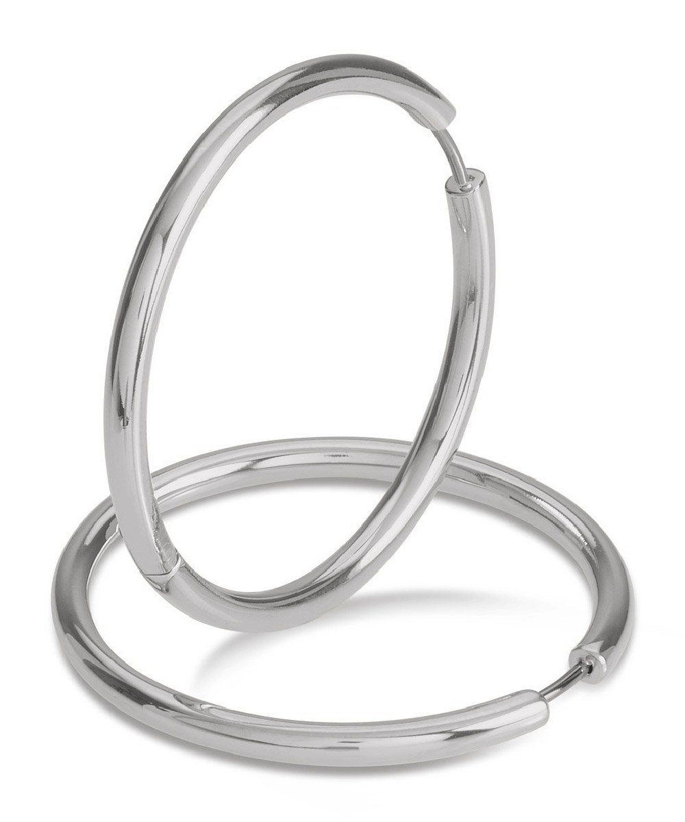 Boccia Paar Creolen Damen-Creolen Titan 38 mm