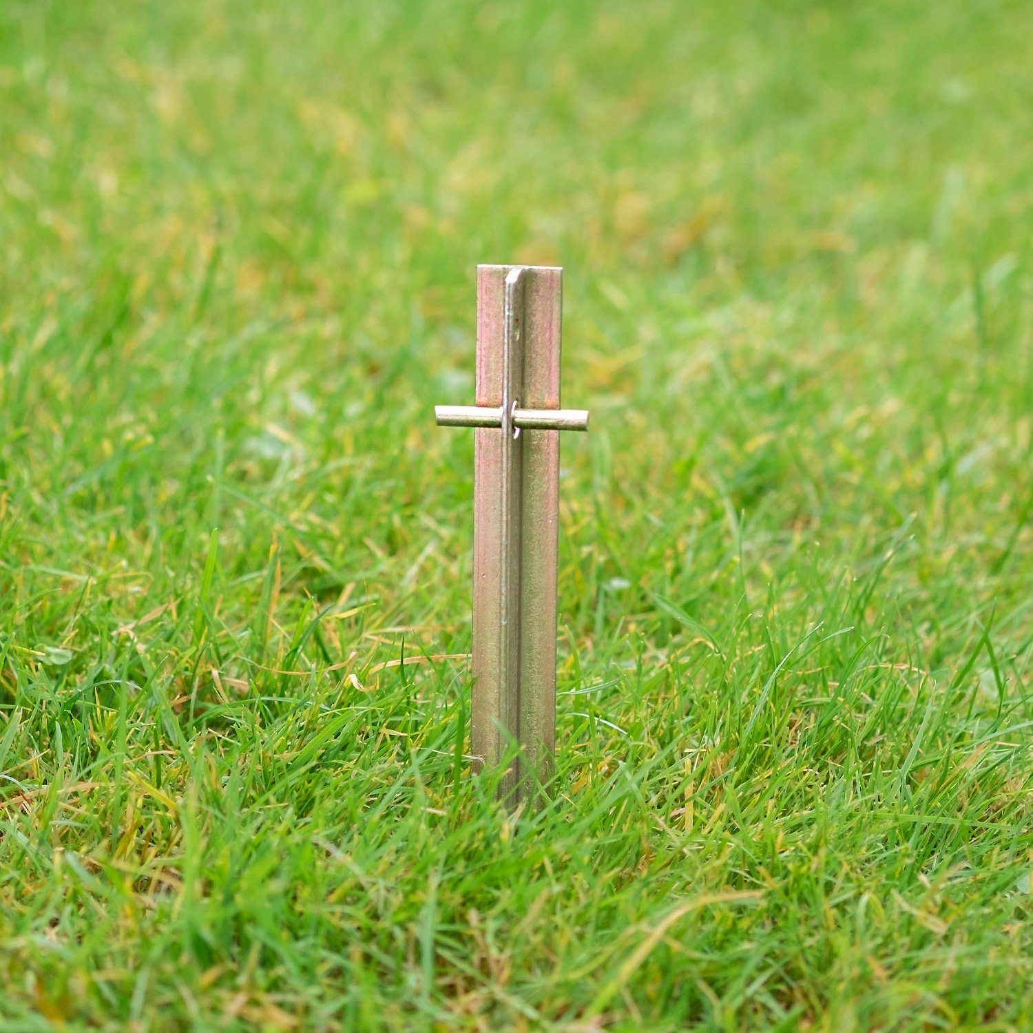 Moritz Zelthering 4x T-Profil Stahl Hering 30 cm, (Set), Erdnagel Zelthering Erdanker Bodenanker Zeltbefestigung