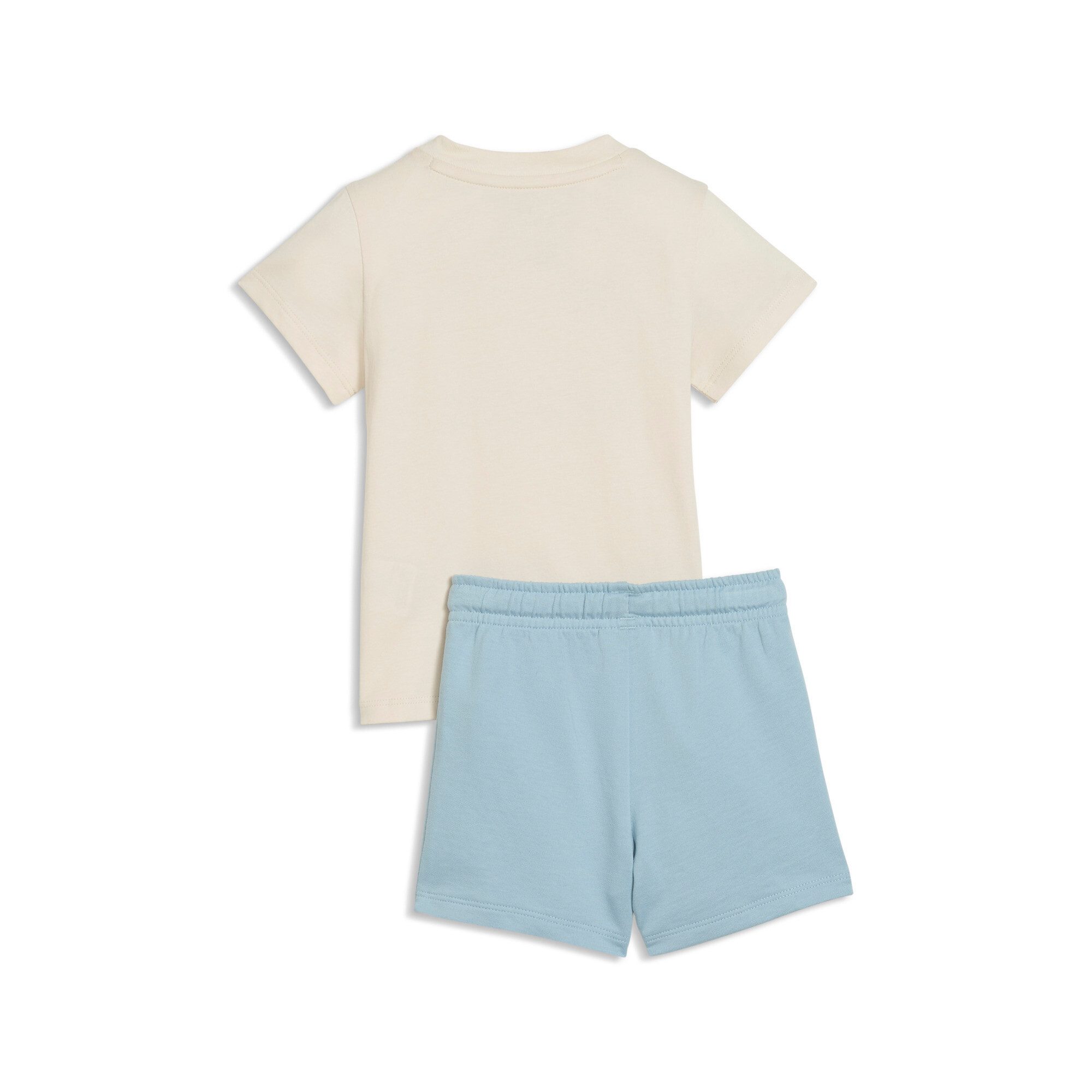 PUMA T-Shirt & Shorts MINICATS ESS TEE AND SHORTS SET INF (2-tlg) zweiteiliges Set, für Kinder, mit Rundhalsausschnitt, Regular Fit