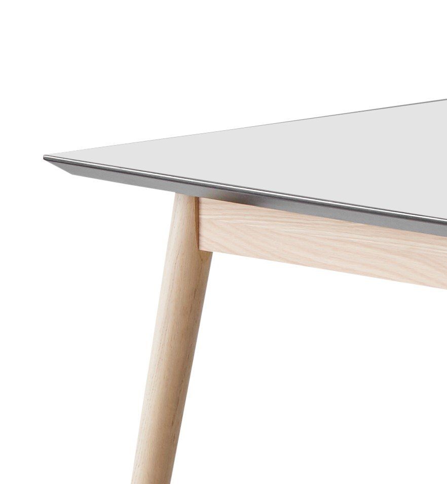 Tischplatte Weiß Gestell Hammel Einlegeplatten Furniture Meza Massivholz, MDF, Hammel, bootsförmige by 2 aus Esstisch