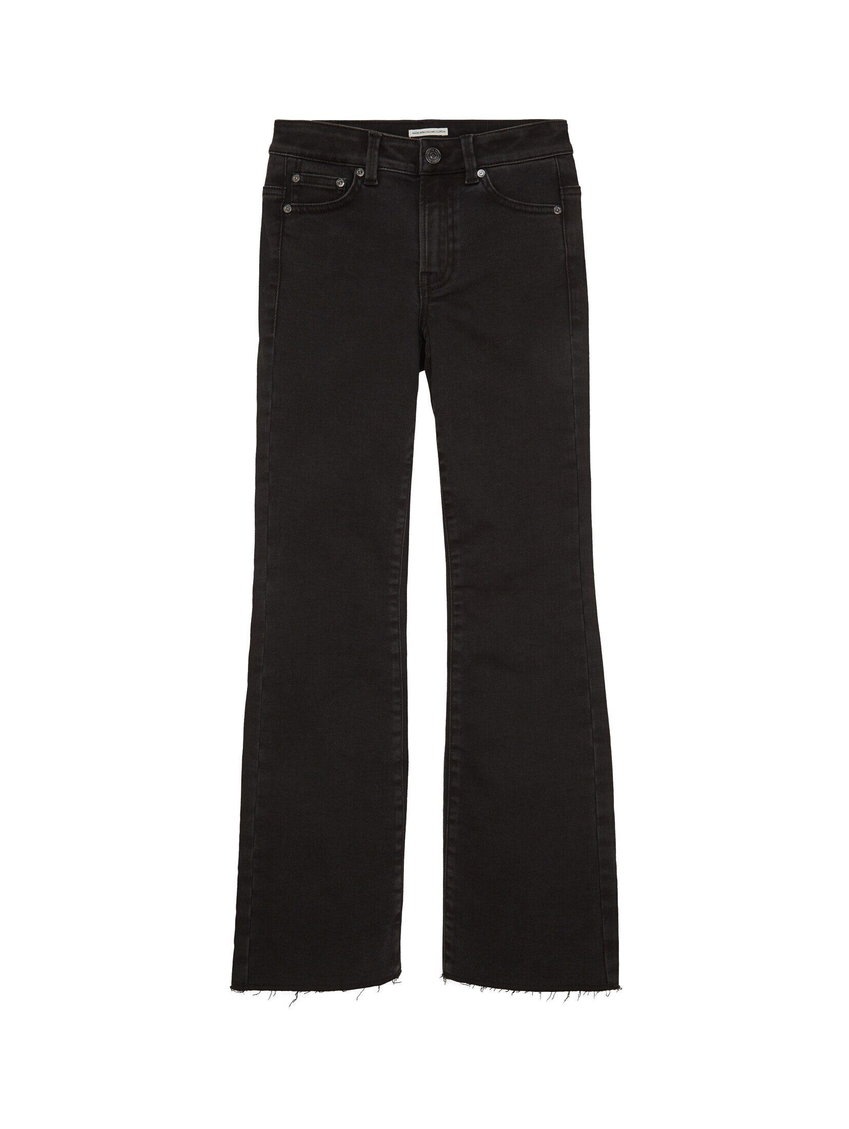 7/8-Jeans TOM mit TAILOR recyceltem Flared Polyester Jeans