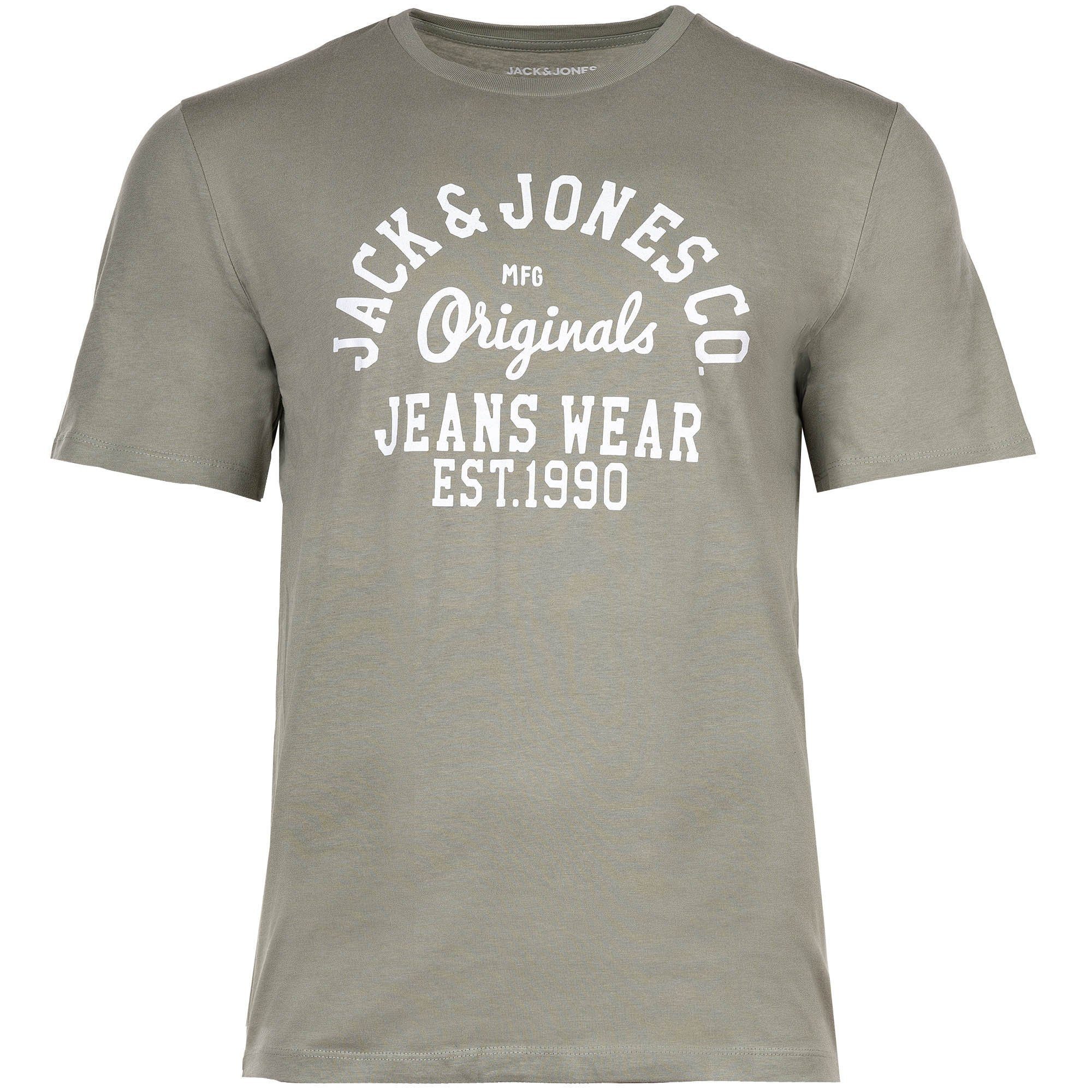 Jack & Jones T-Shirt Herren T-Shirt 5er Pack Baumwolle (Packung, 5er Pack) günstig online kaufen