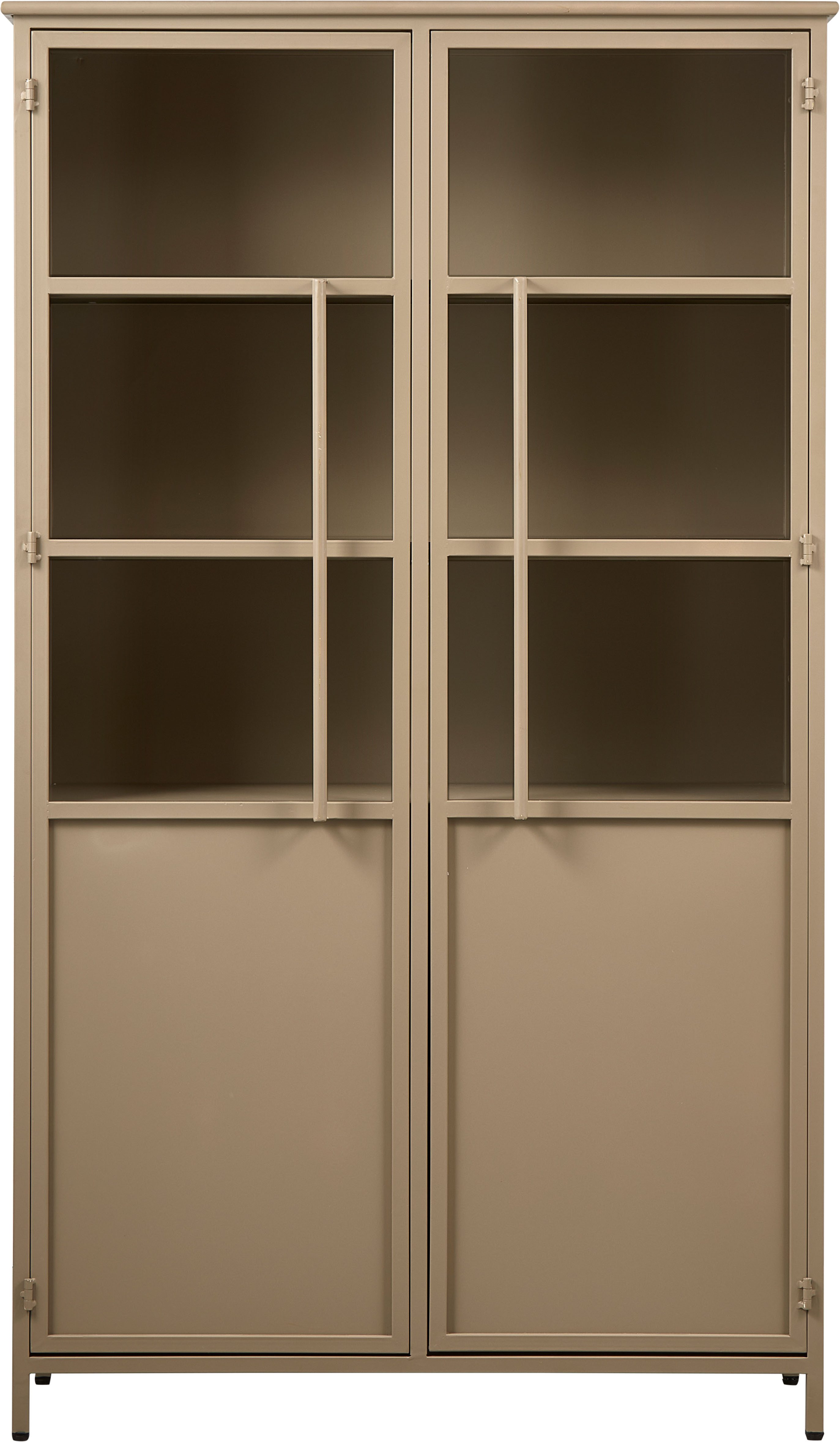 WOOOD Vitrine "Exhibit", mit Glastüren und viel Stauraum, H 170 cm x B 99 c günstig online kaufen