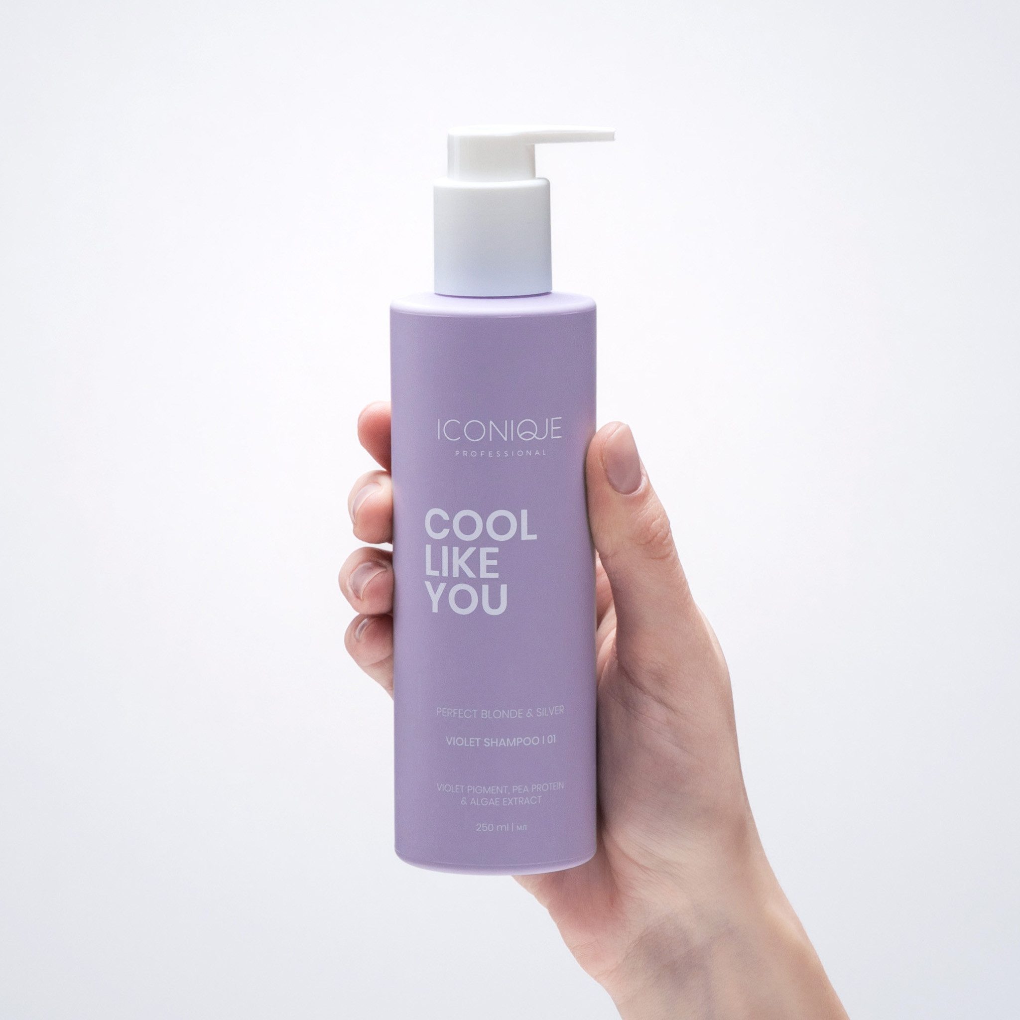 ICONIQUE Professional Haarshampoo LIKE YOU Shampoo - Farbpflege für blondes & graues Haar, Farbpflege für blondes & graues Haar