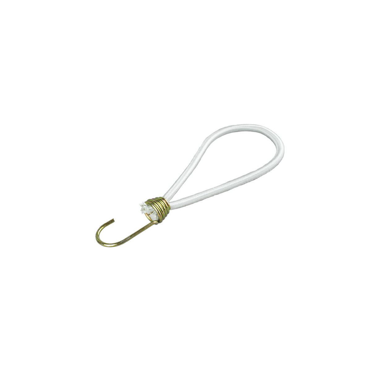 LYSEL® Spanngurt Expanderschlingen Planenspanner mit Spiralhaken 20cm weiß (10-St) 200 mm [L]