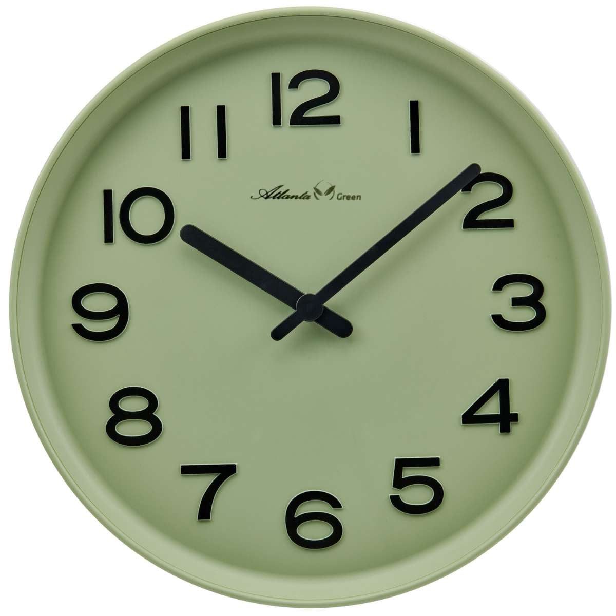 Atlanta Wanduhr 4542/6 (Green Hellgrün)