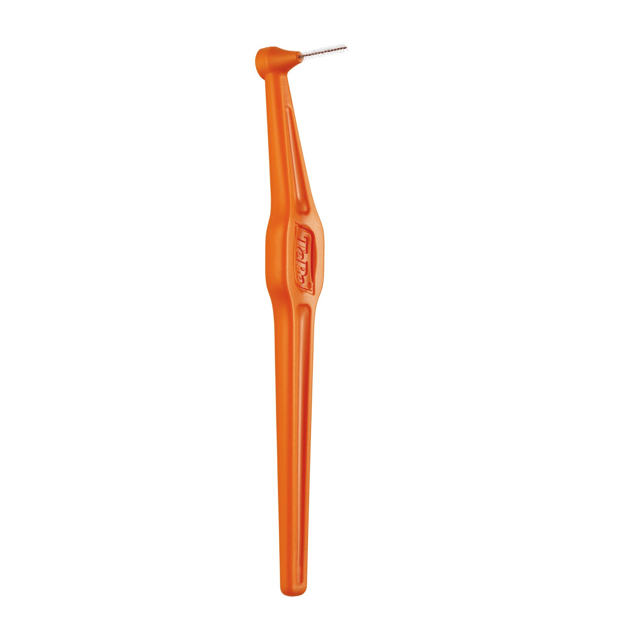 TePe Interdentalbürsten Angle Orange 0,45 mm, ISO-1, 20-Pack, Langer, flacher Griff