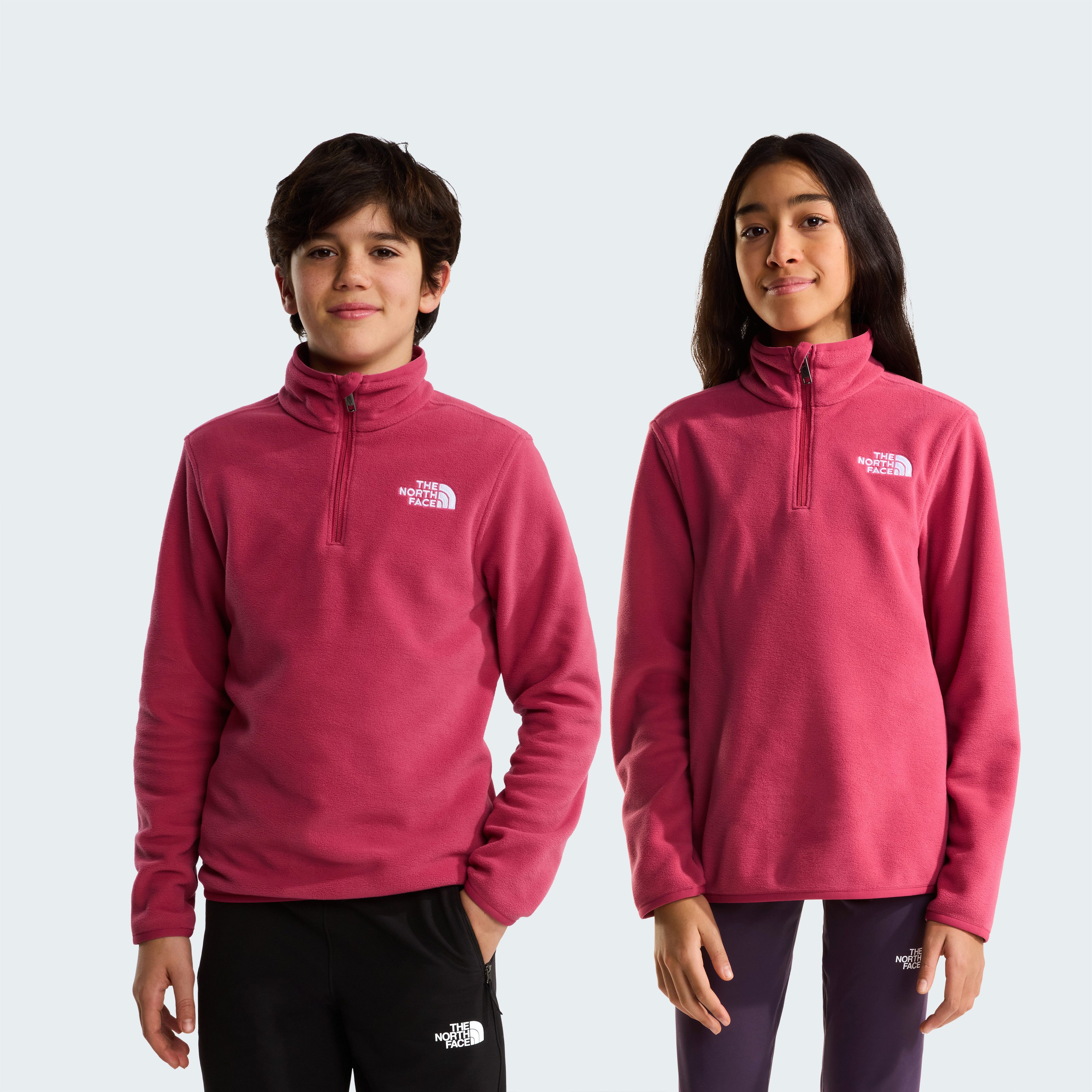 The North Face Fleeceshirt TEEN GLACIER 1/4 ZIP PULLOVER