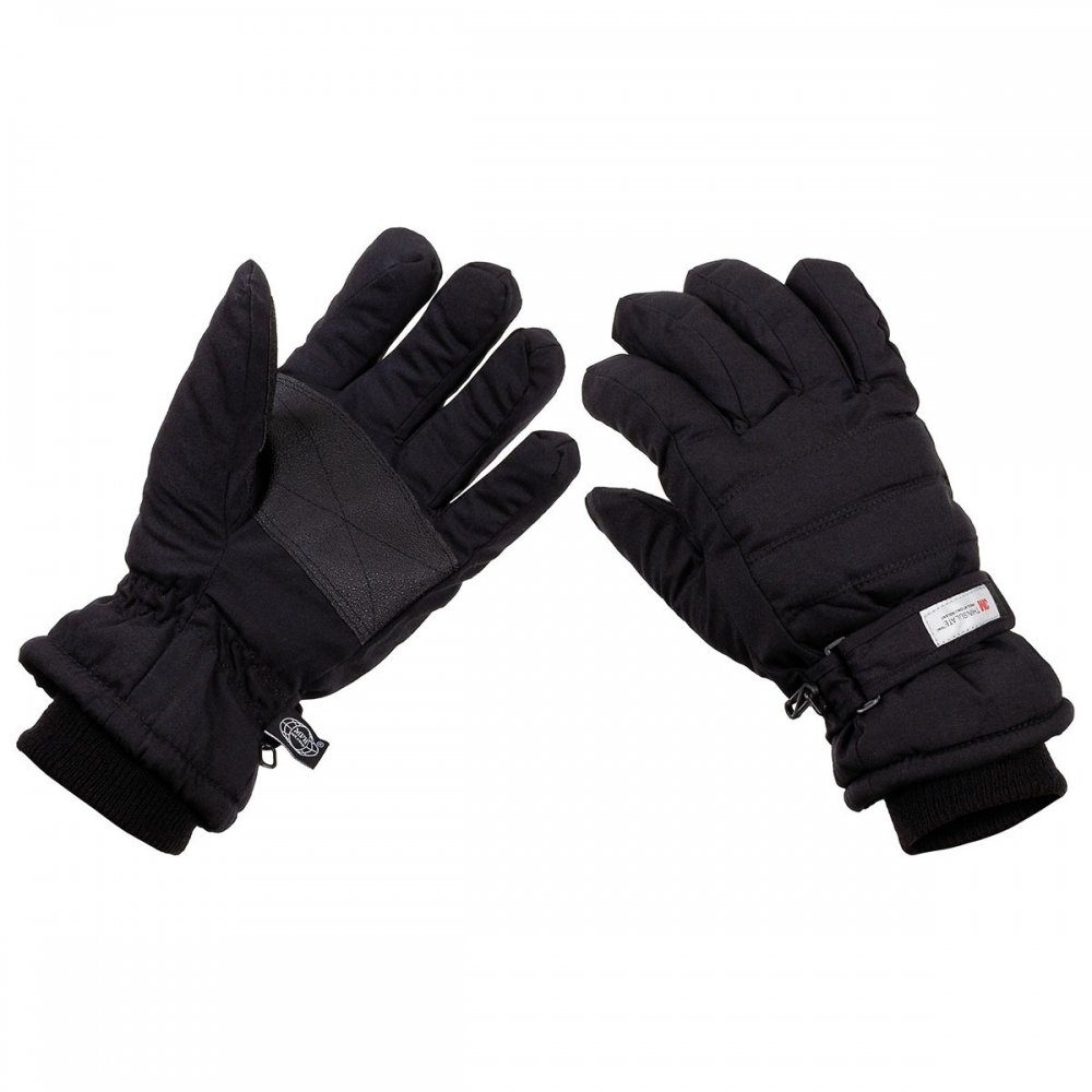 MFH Skihandschuhe Fingerhandschuhe, Thinsulate, schwarz - XL (Packung) günstig online kaufen
