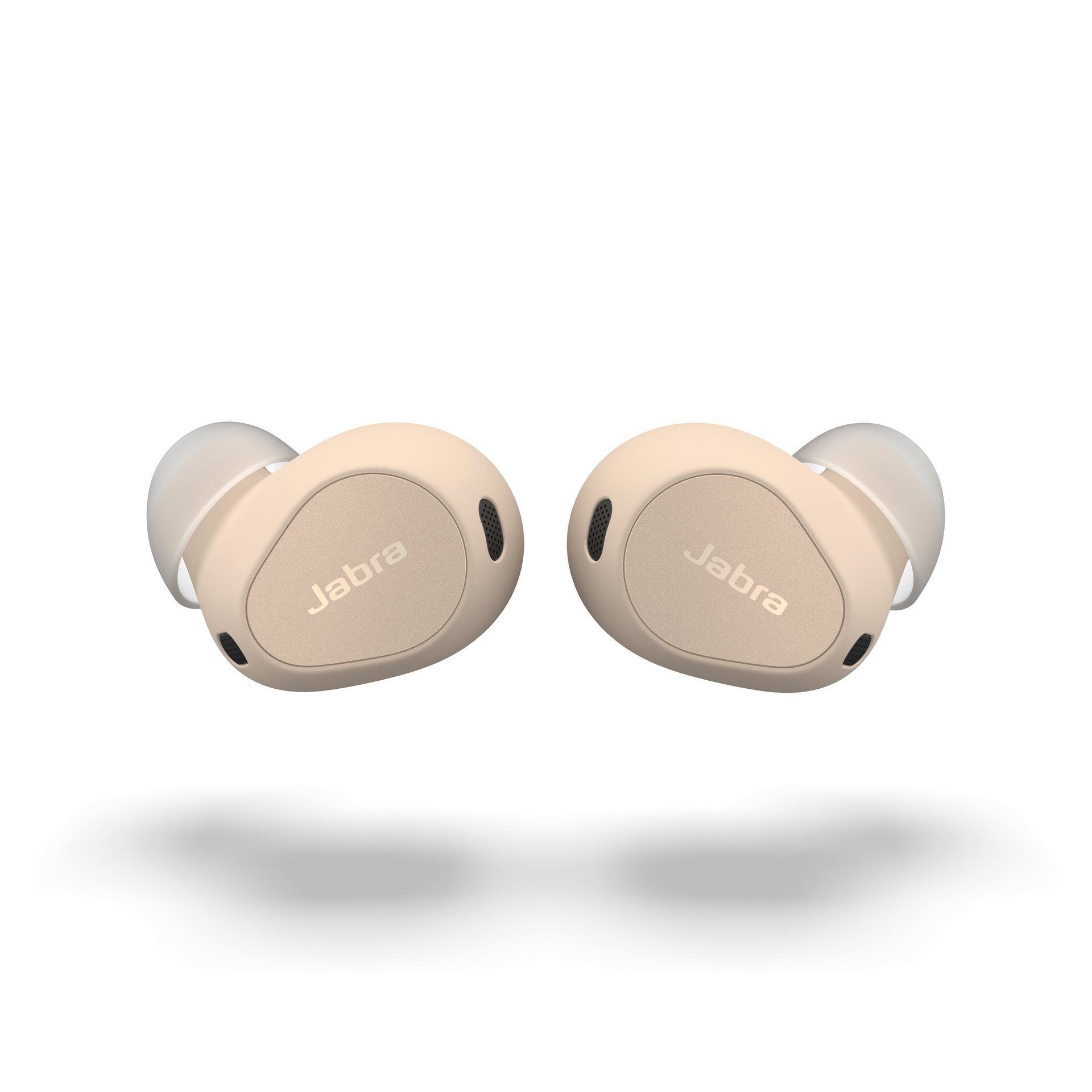 Jabra Elite 10 wireless In-Ear-Kopfhörer (Active Noise Cancelling (ANC), Multi-Point-Verbindung, Transparenzmodus, A2DP Bluetooth) Champagne