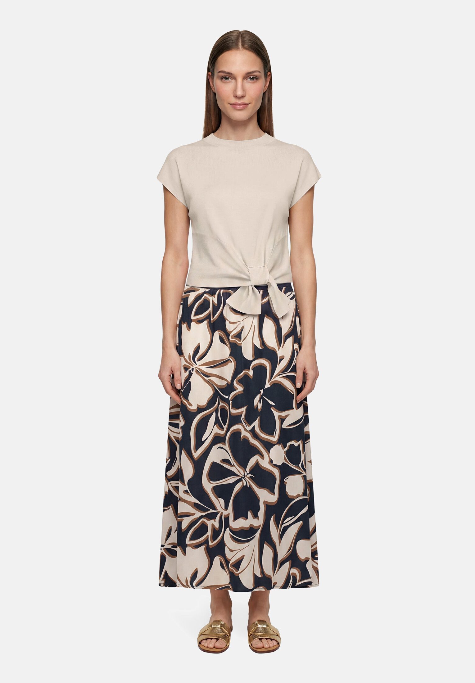 Betty Barclay Stricktop Damen mit Schleifenknoten