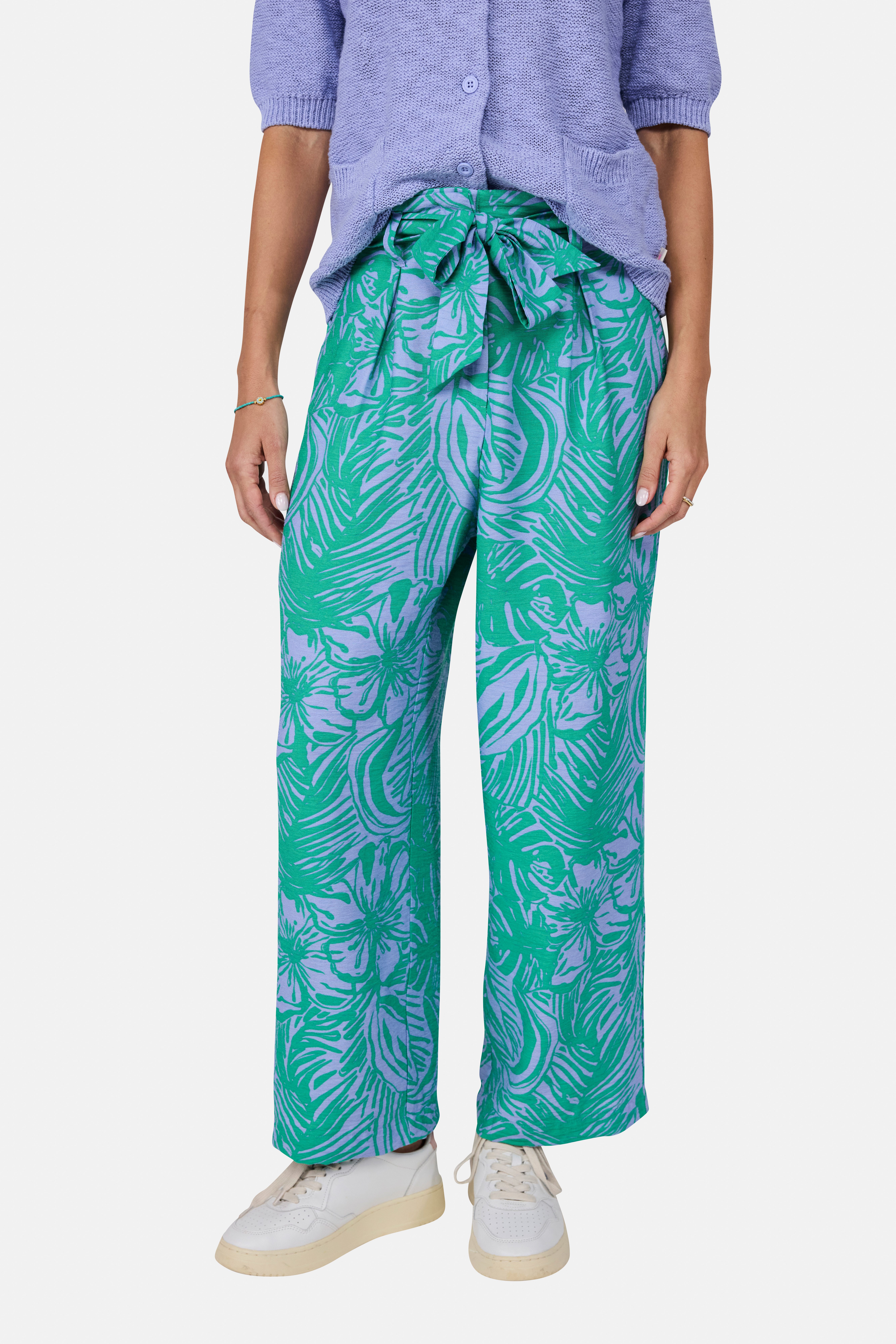 Lieblingsstück Stoffhose LS-052 mit Tropicalprint günstig online kaufen