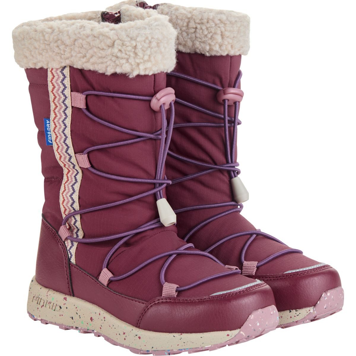 Finkid Lauma Winterstiefel Funktionaler Winterstiefel für Mädchen, hält Füße warm und trocken