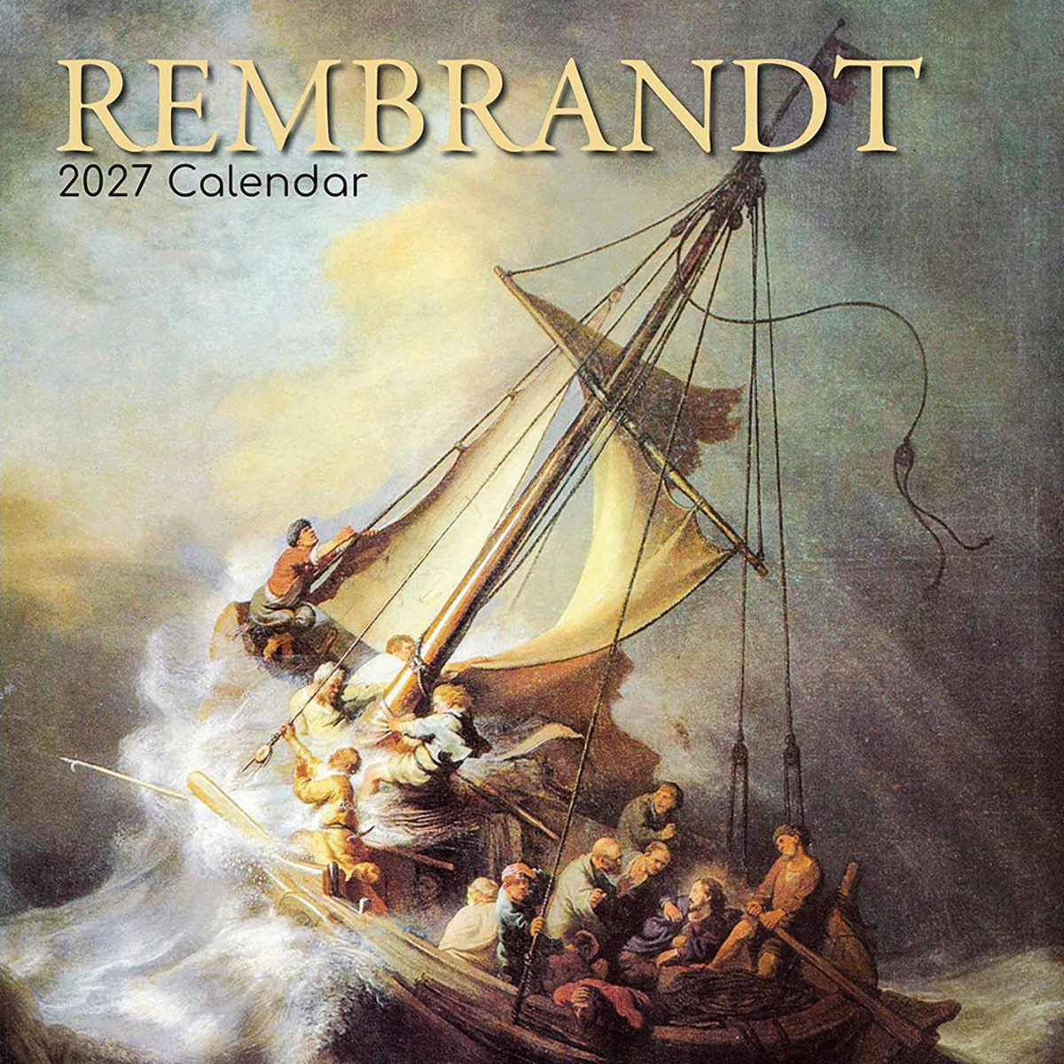 Wandkalender Rembrandt – Rembrandt van Rijn 2027 – 16-Monatskalender: Original G