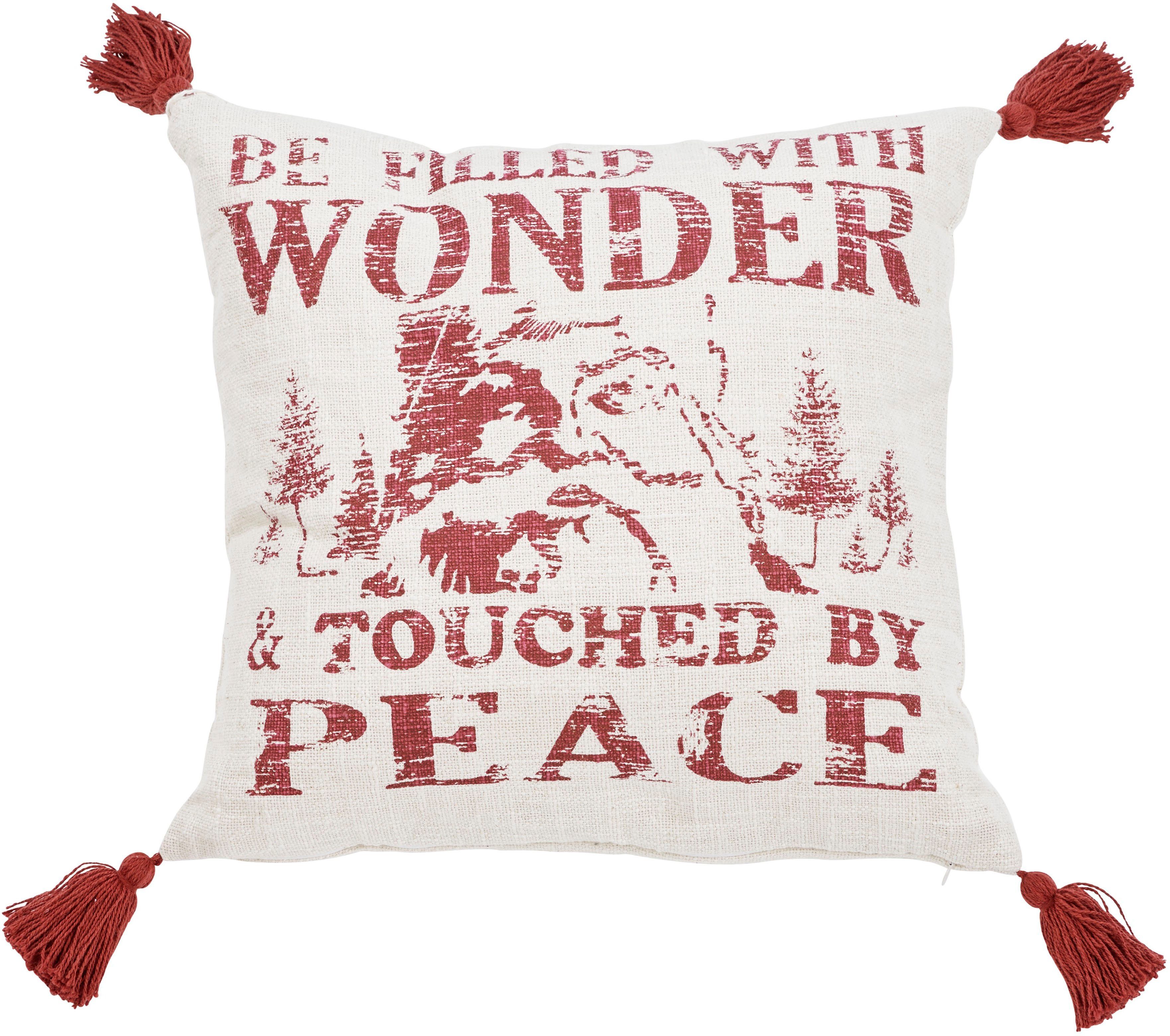 done.® Декоративные подушки Wonder, Bedruckte Подушкиhülle mit Weihnachtsmotiv