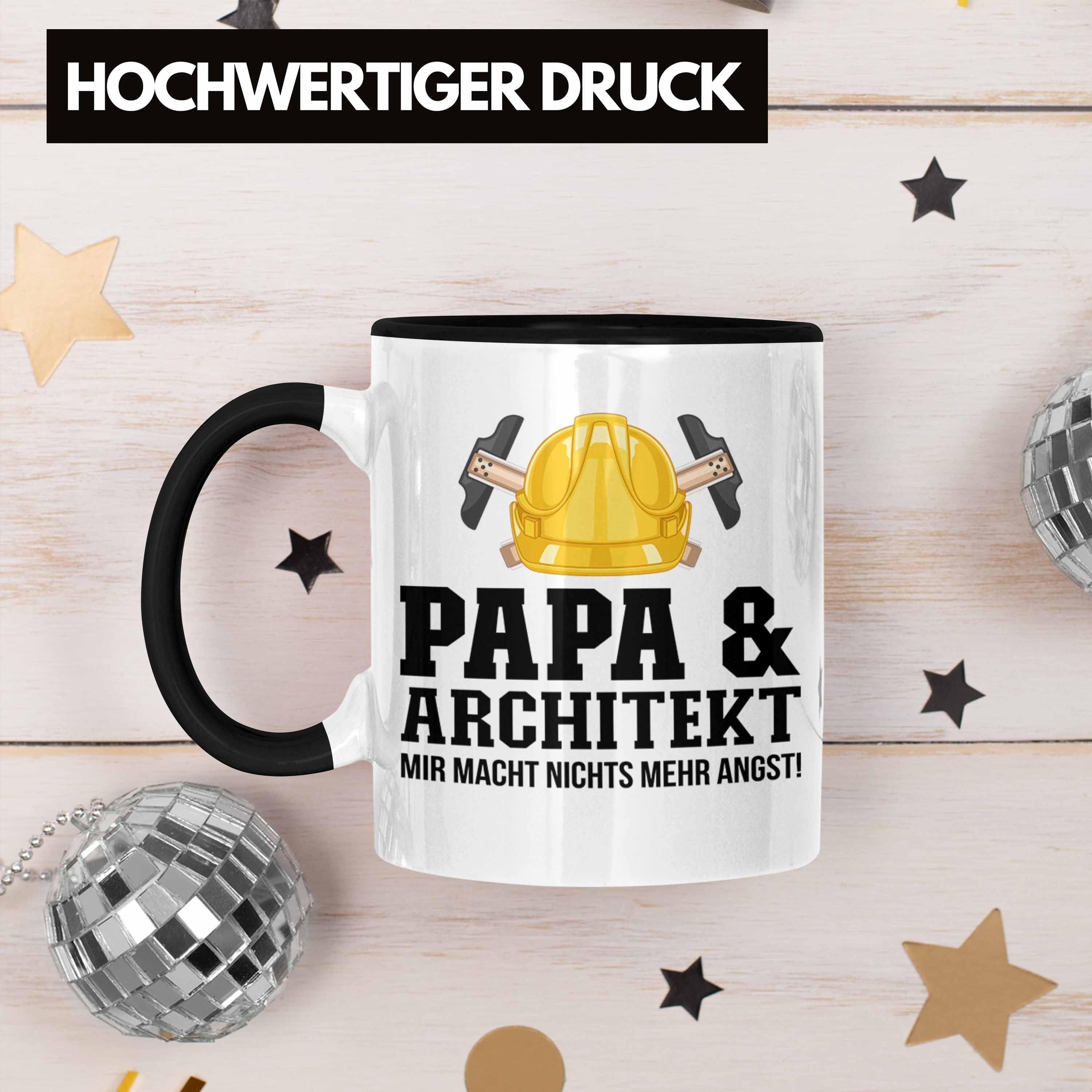 Architekt Vater Trendation Trendation - Geschenkidee Papa Schwarz Architekt und Tasse für Tasse