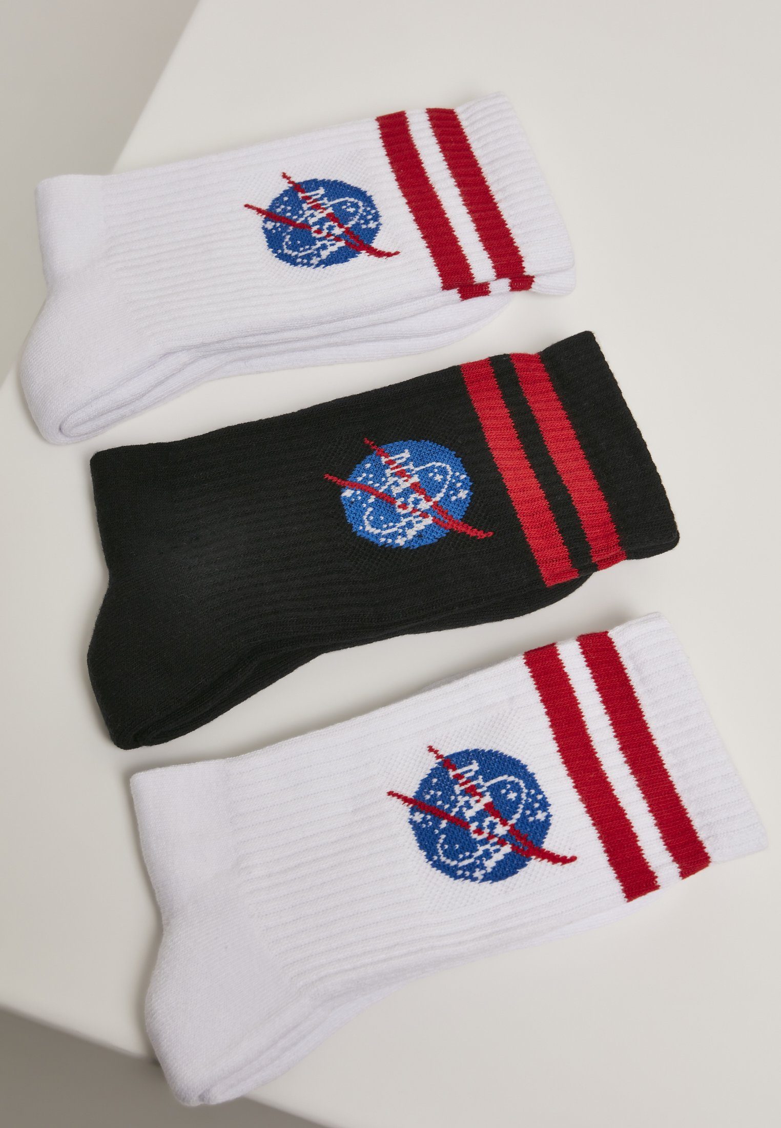 Socks Insignia MisterTee 3-Pack Freizeitsocken NASA (1-Paar)