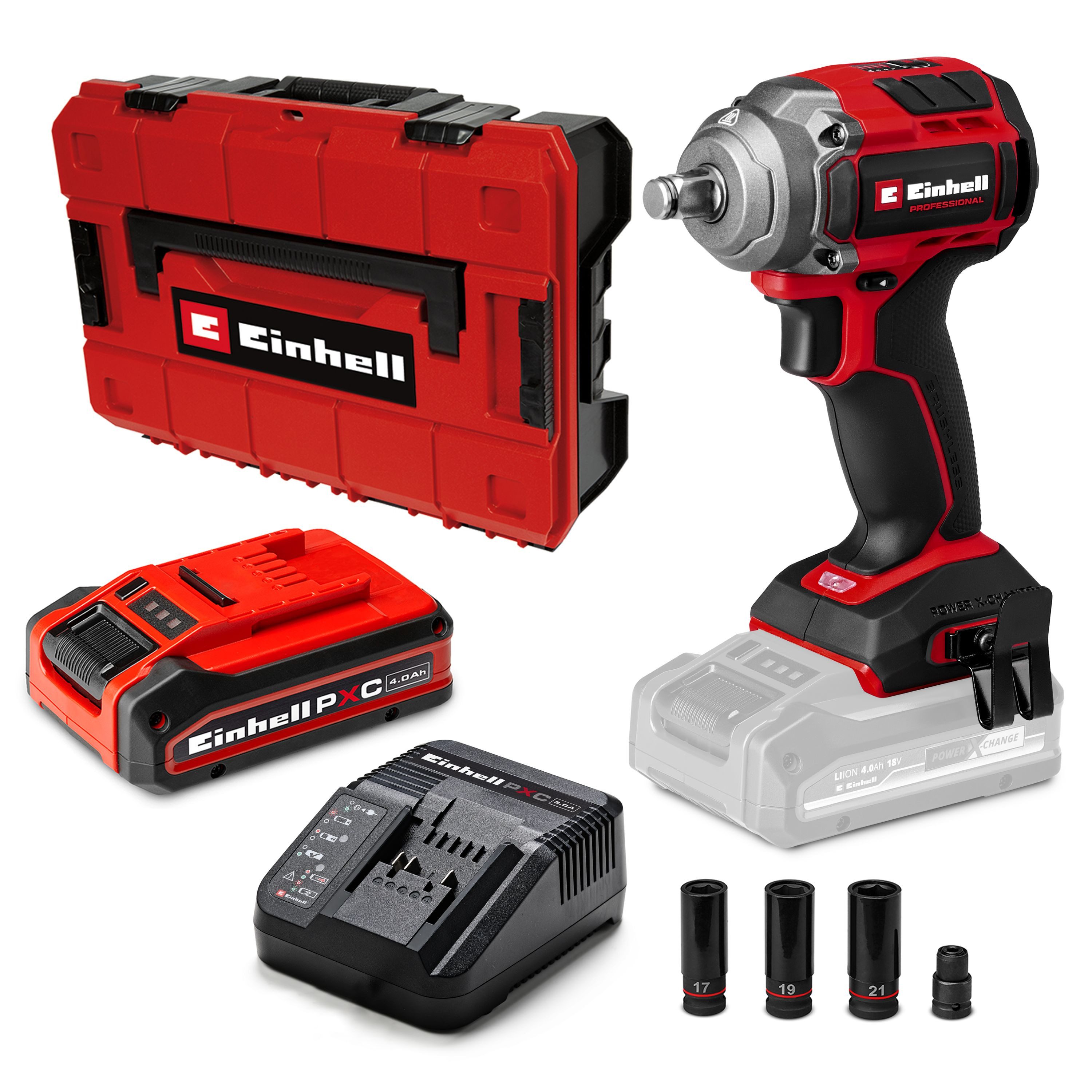 Einhell Akku-Schlagschrauber TP-CW 18/350-C Li BL Kit