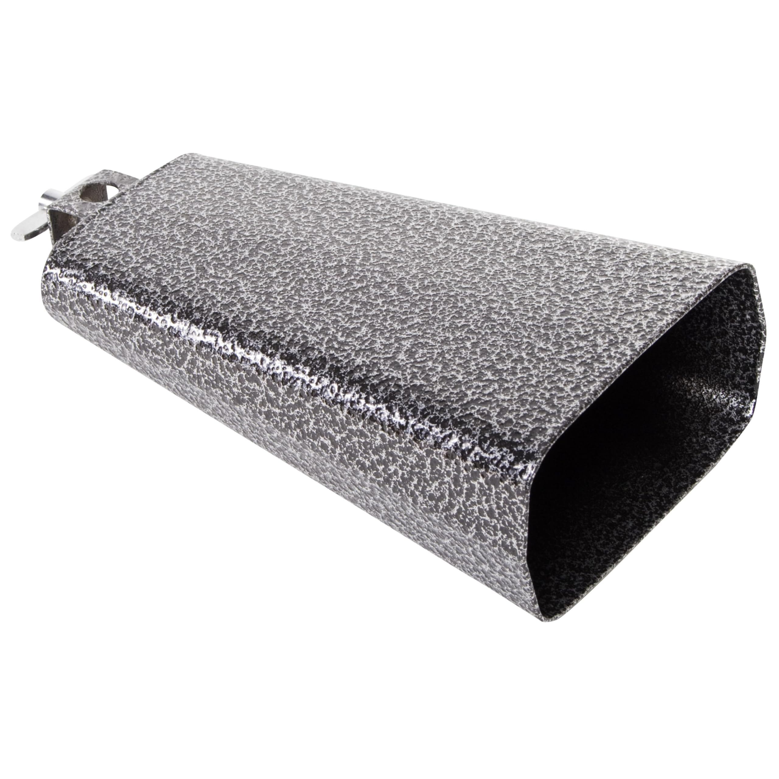 FAME Cowbell,M1 Cowbell 8 1/2 Zoll Schwarz/Silber Robuste Stahlkonstruktion Montierbar Durchsetzungsstarker Klang Hervorragende Verarbeitung Ideal für Musikliebhaber Ständer nicht inklusive, Percussion, Cowbells, M1 Cowbell, 8 1/2 Zoll, Robuste Stahlkonstruktion