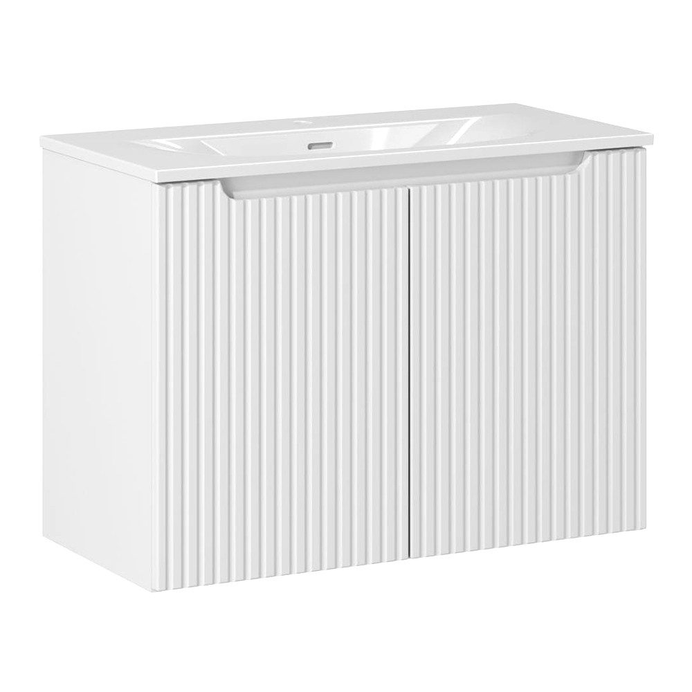 Lomadox Waschtisch NEWPORT-56-WHITE, 81cm breit mit günstig online kaufen
