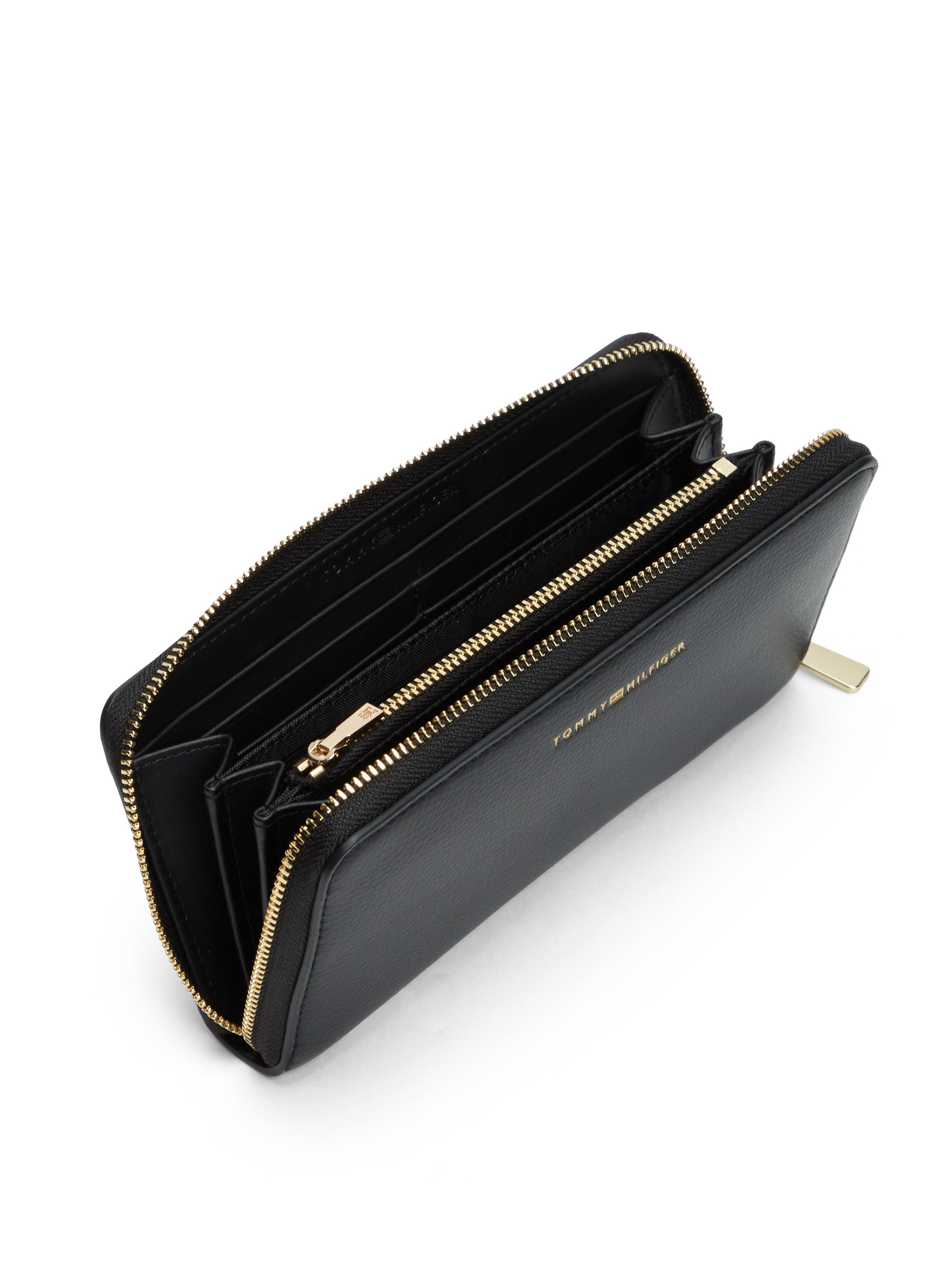 Tommy Hilfiger Geldbörse TH FLAG LRG ZA, Damen Geldbeutel, Portemonnaie mit günstig online kaufen