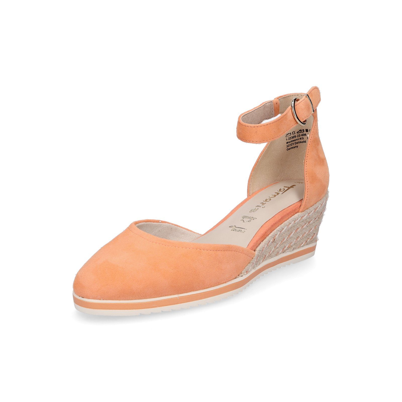 Tamaris Tamaris Damen Keilsandalette orange Sandale günstig online kaufen