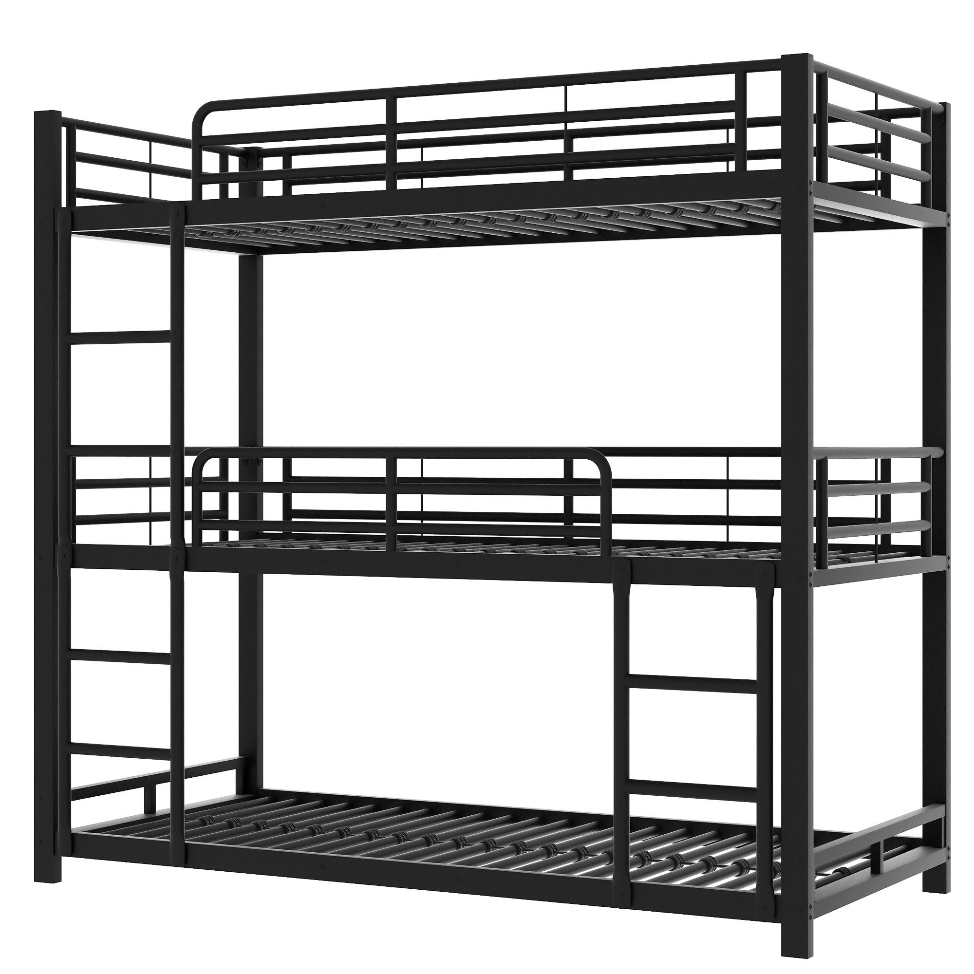 Yemaster Metallbett Dreifach-Etagenbett 90x200 cm aus günstig online kaufen
