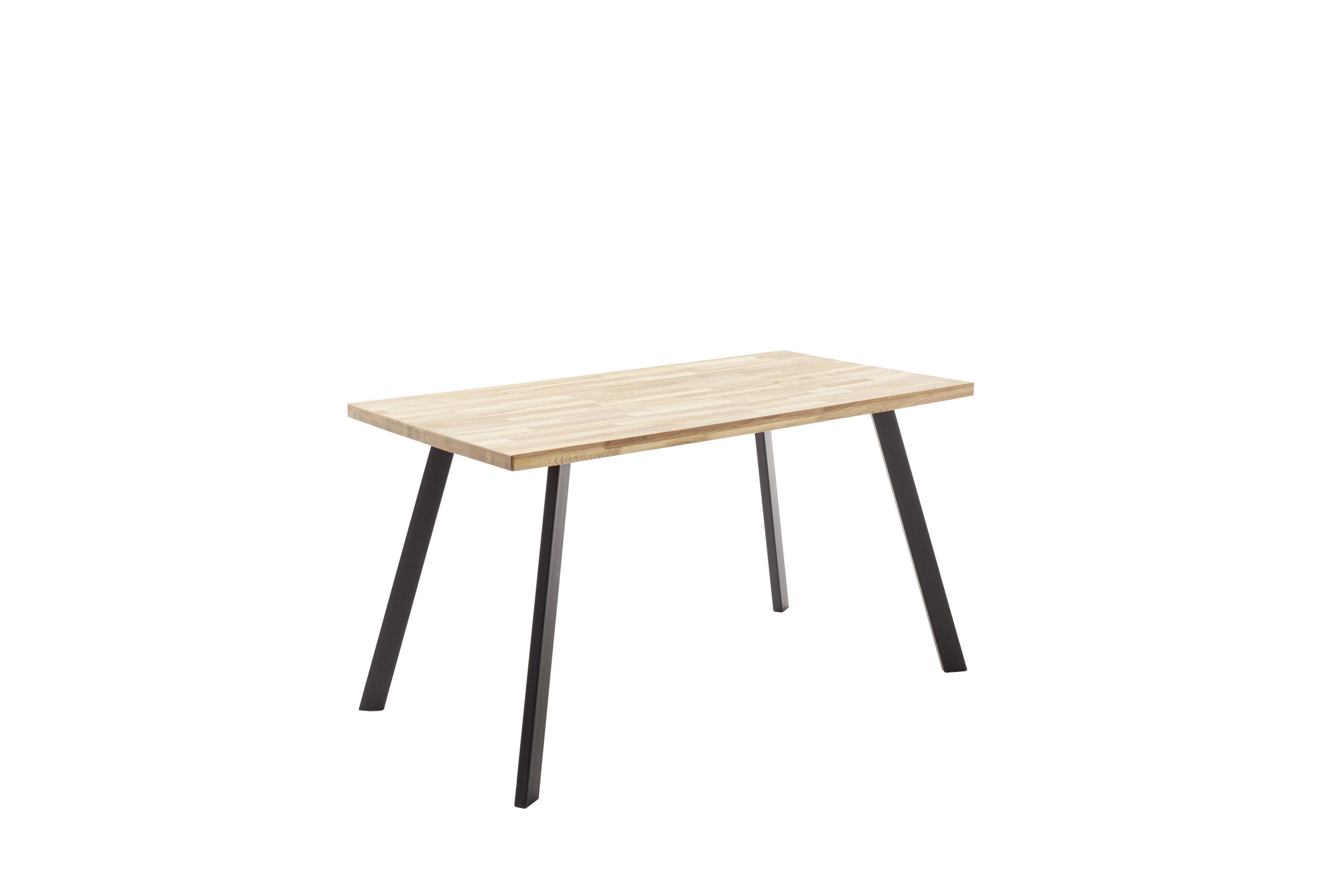 HARPER Esstisch Esstisch HARPER MONTANA H 76 cm braun Esszimmertisch