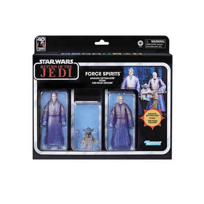 Hasbro Actionfigur Star Wars Force Spirits Anakin Skywalker, Yoda, Obi-Wan Kenobi 3-Pack