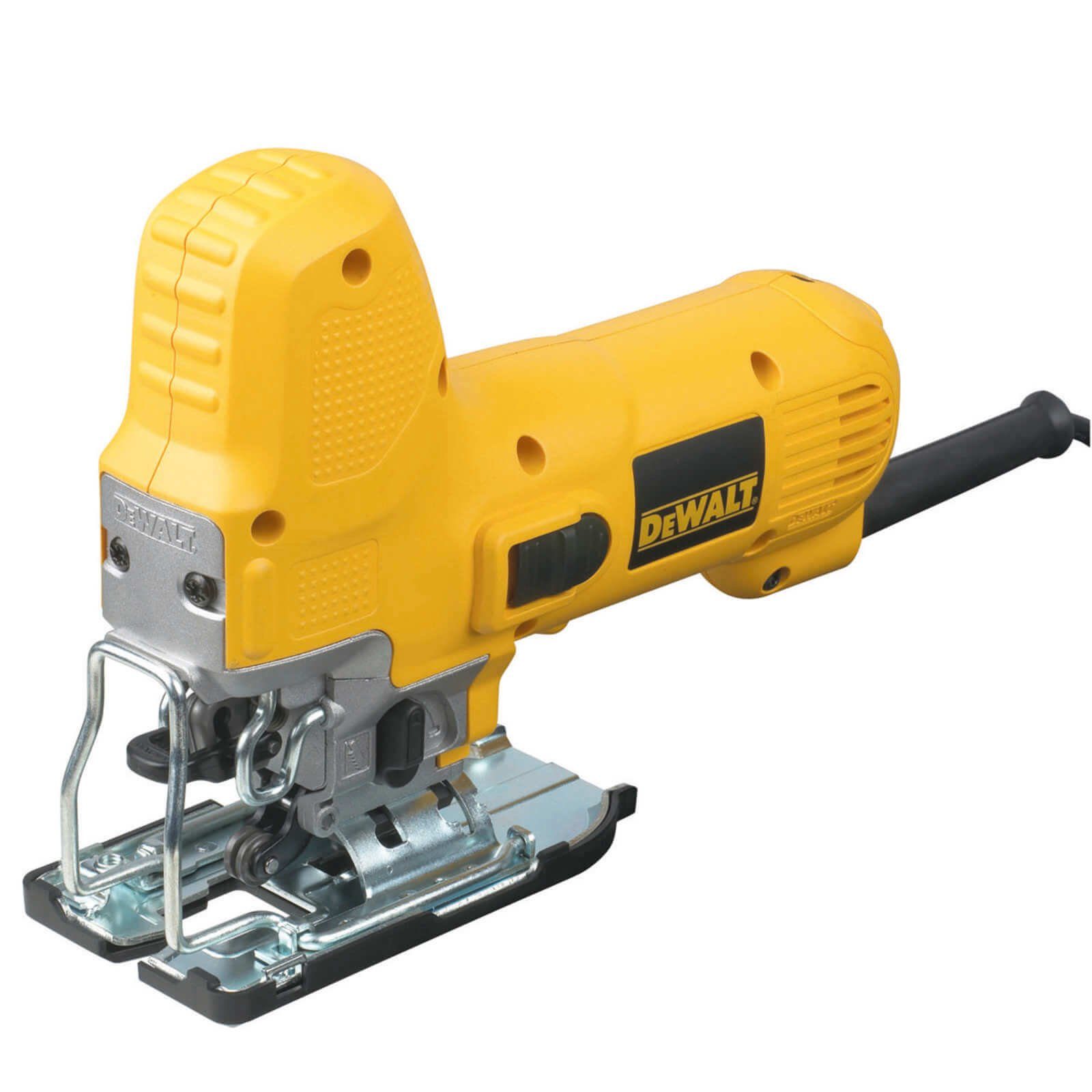 Stichsäge Elektro-Stichsäge DW343K-QS, DeWALT + Zubehör Pendelhubstichsäge 550W DeWalt