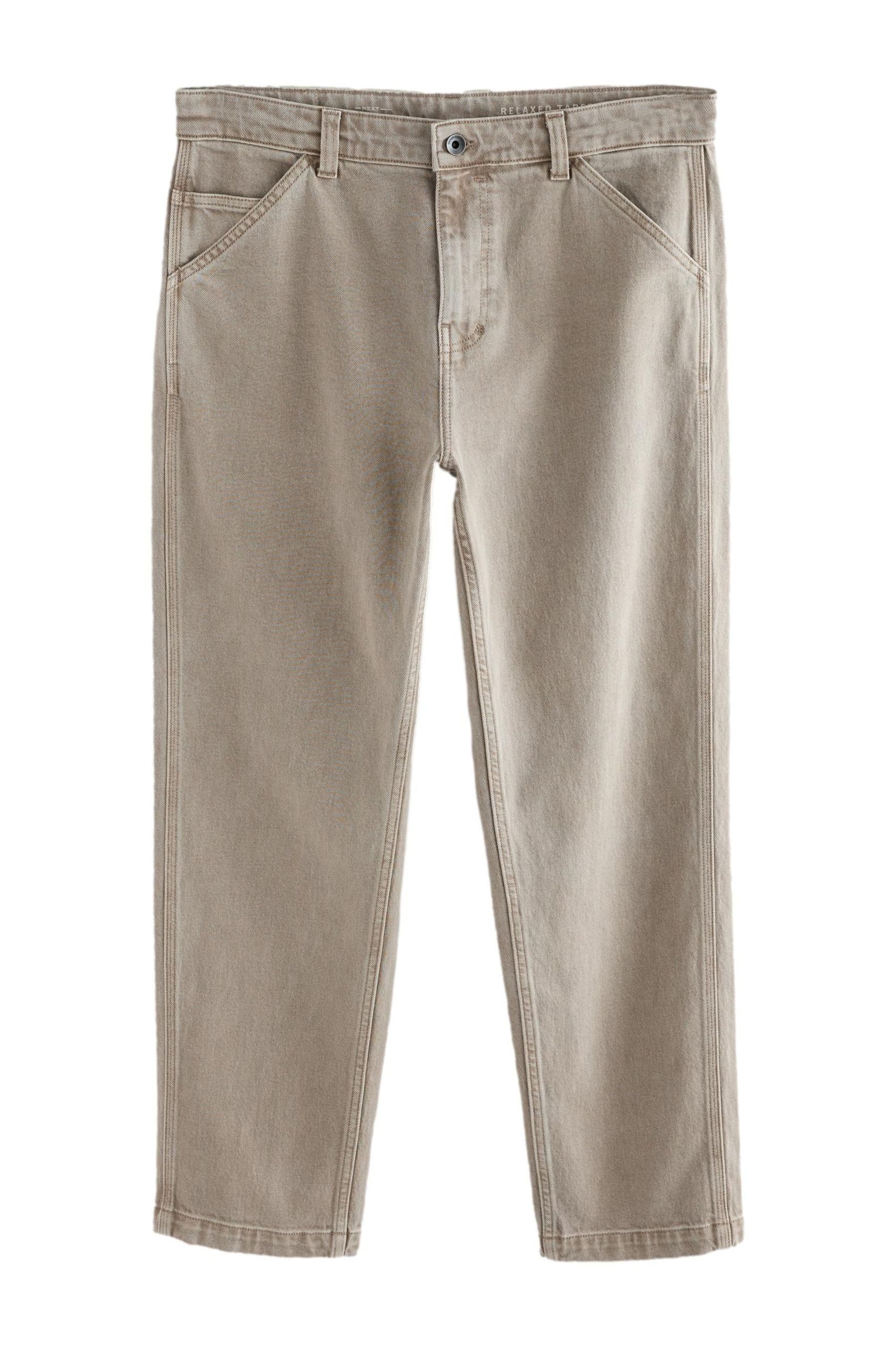 Tapered-fit-Jeans Relaxed Fit Denim-Jeans