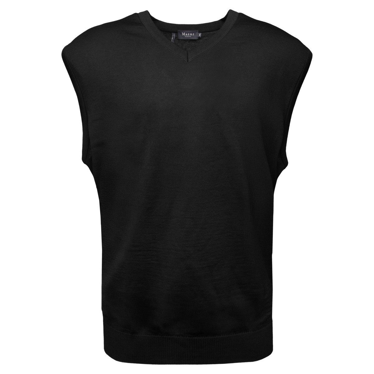 MAERZ Muenchen Pullunder 460090 Herren Feinstrick, Grobstrick, Ärmellos, Wollpullunder, Strickweste