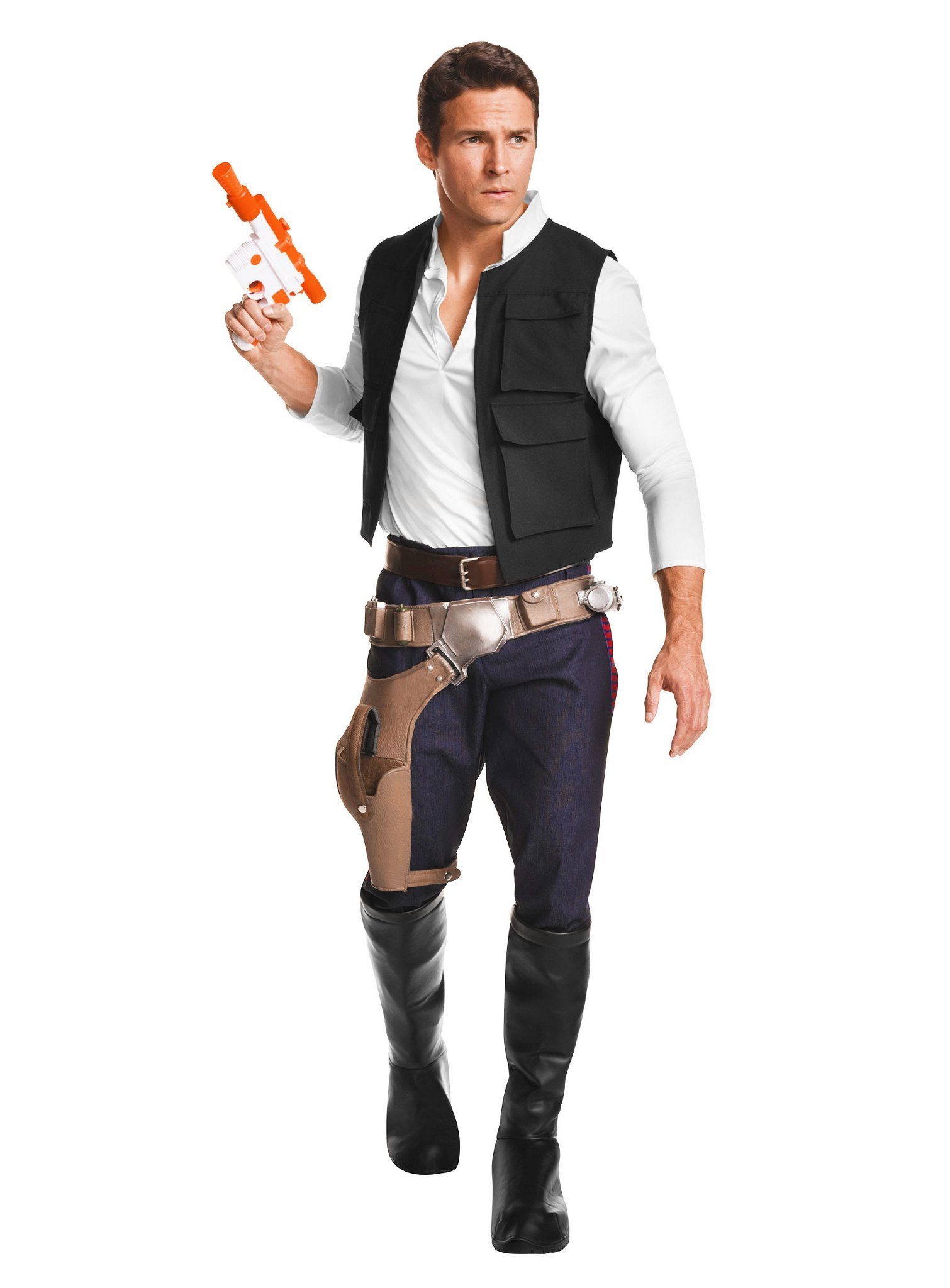 Rubie´s Kostüm Han Solo Deluxe, Original Star Wars Kostüm für Herren