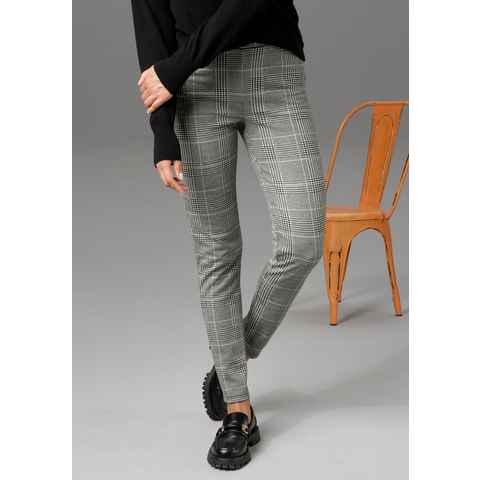 Aniston CASUAL Leggings im Karo-Dessin