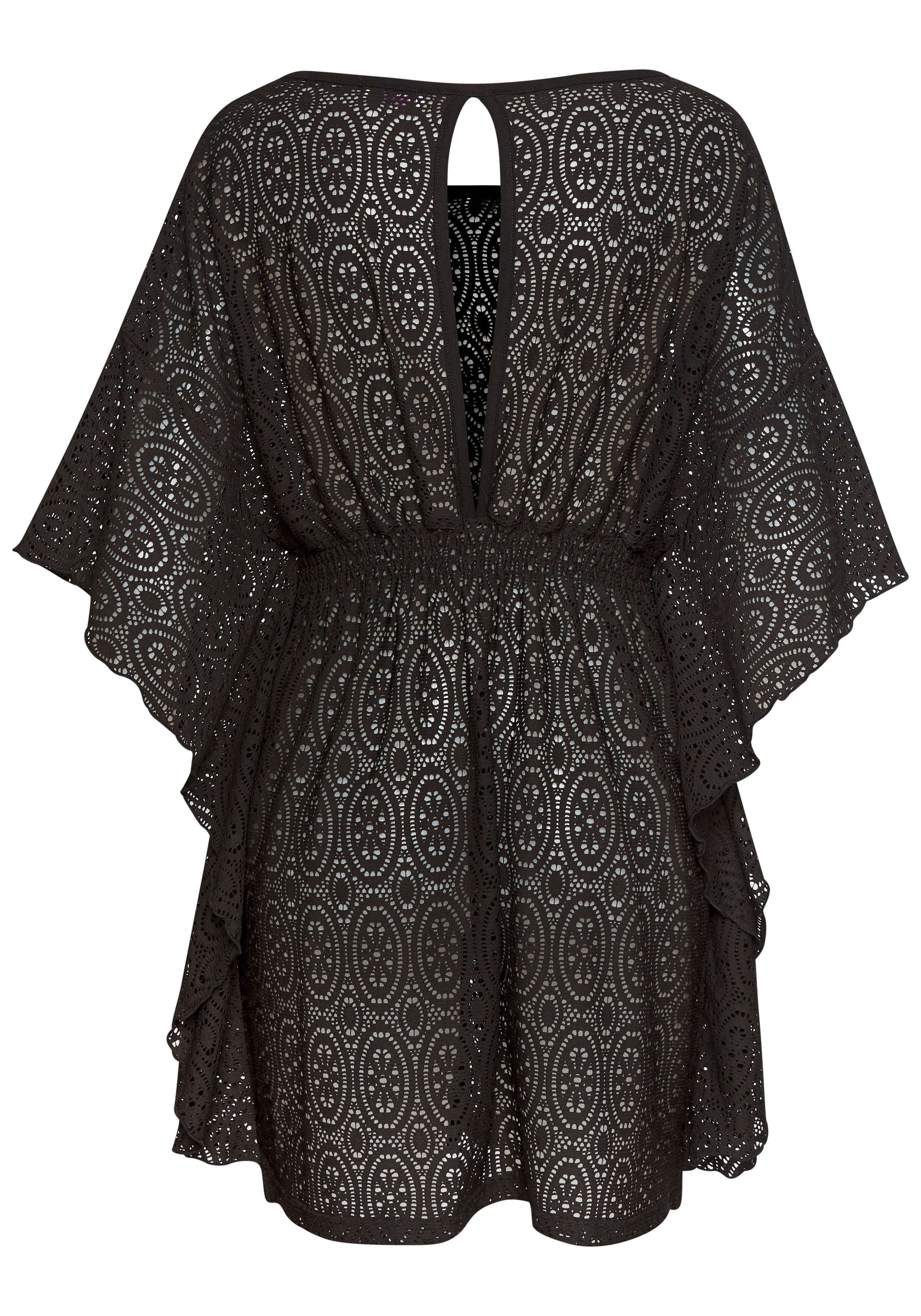 LASCANA Longbluse aus Lochspitze, lockeres Blusenkleid, Tunika