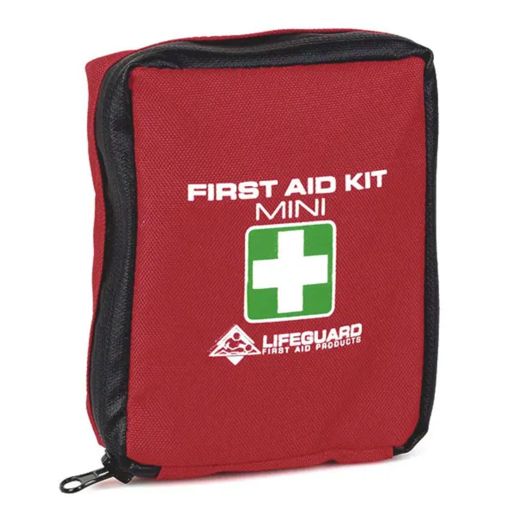 DocMed Erste-Hilfe-Set Lifeguard First Aid Kit Mini Tasche, leer, (Erste-Hilfe-Tasche, 1 St), Wasserdicht, mit zwei praktische Innentaschen