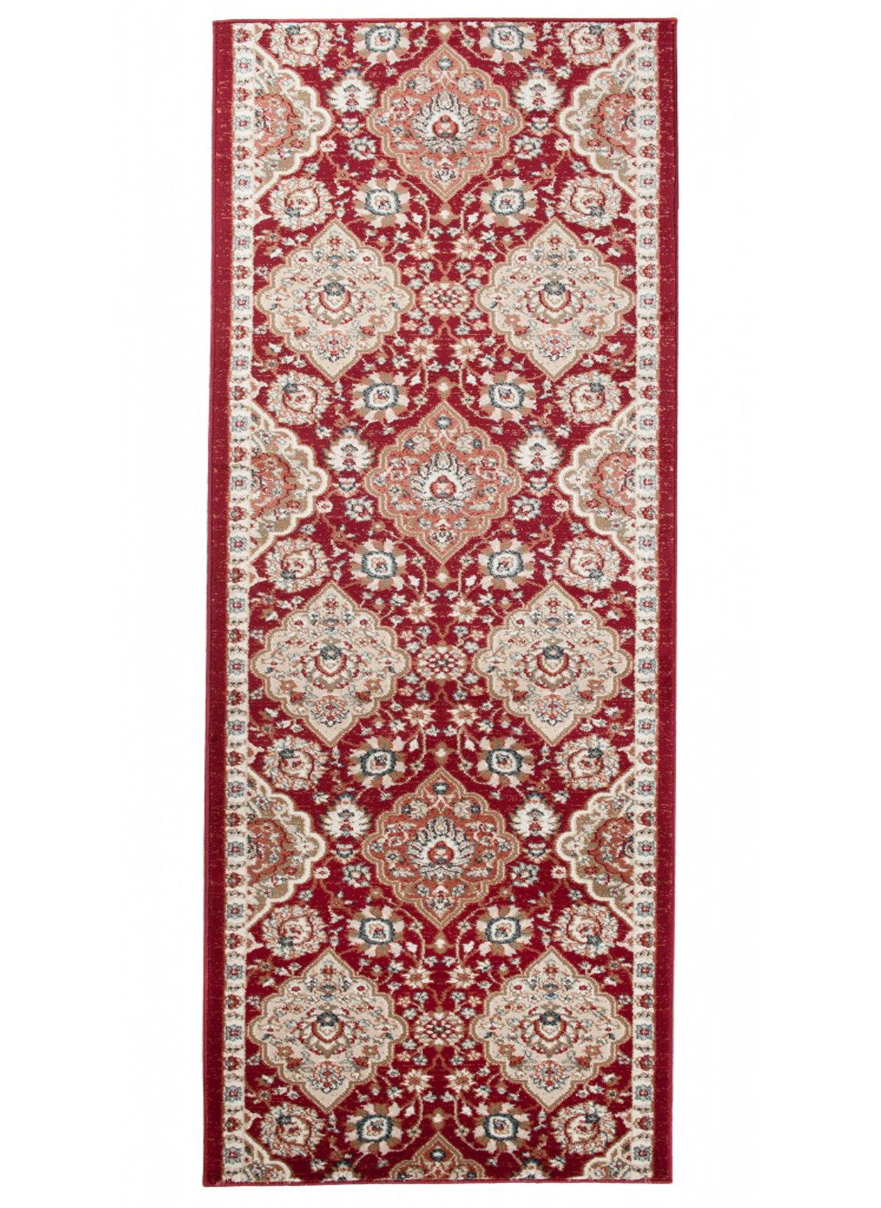 Tapiso Läufer DUBAI, rechteckig, Höhe: 10 mm, Brücke Flur Klassisch Traditionell Wohnzimmer Schlafzimmer Meterware