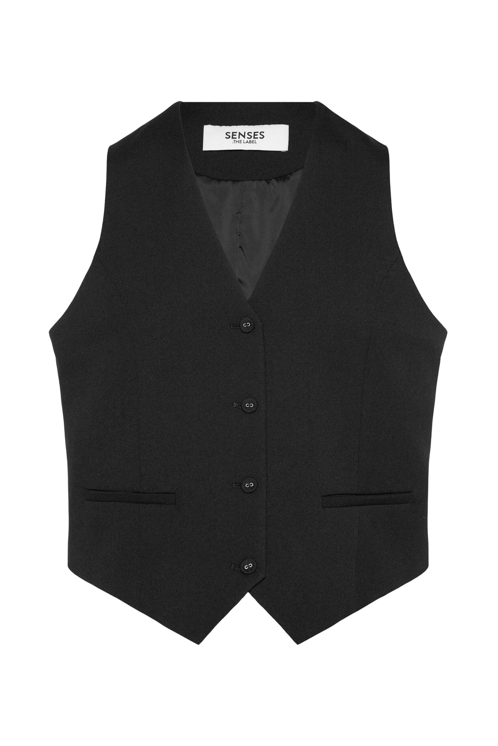 SENSES.THE LABEL Anzugweste leicht tailliert geschnitten