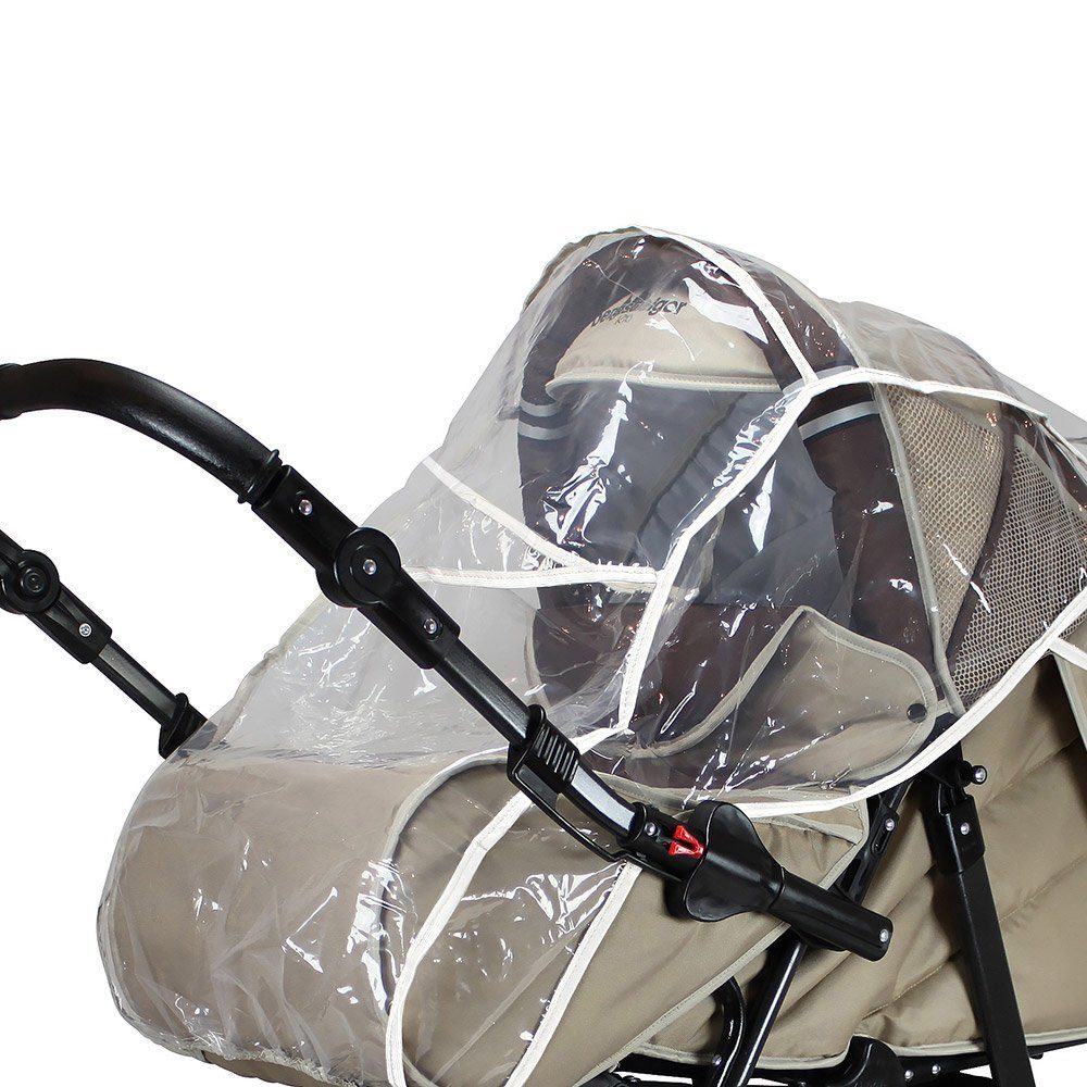 bergsteiger Kinderwagen-Regenschutzhülle Kinderwagen Regencape, passend für Capri und Venedig